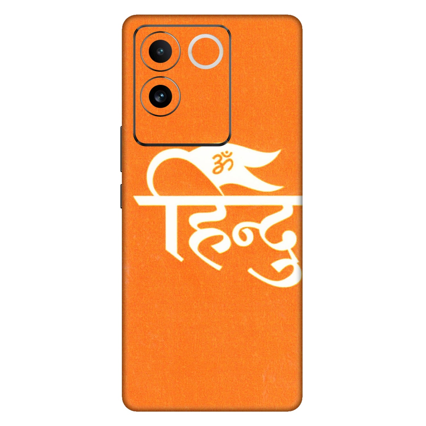 VIVO Z/V/X/T/U/S Series Phone Skins (All Models) - Hindu Kesari - 3D Embossed Finish (L-154) Vivo T2 Pro (5G)