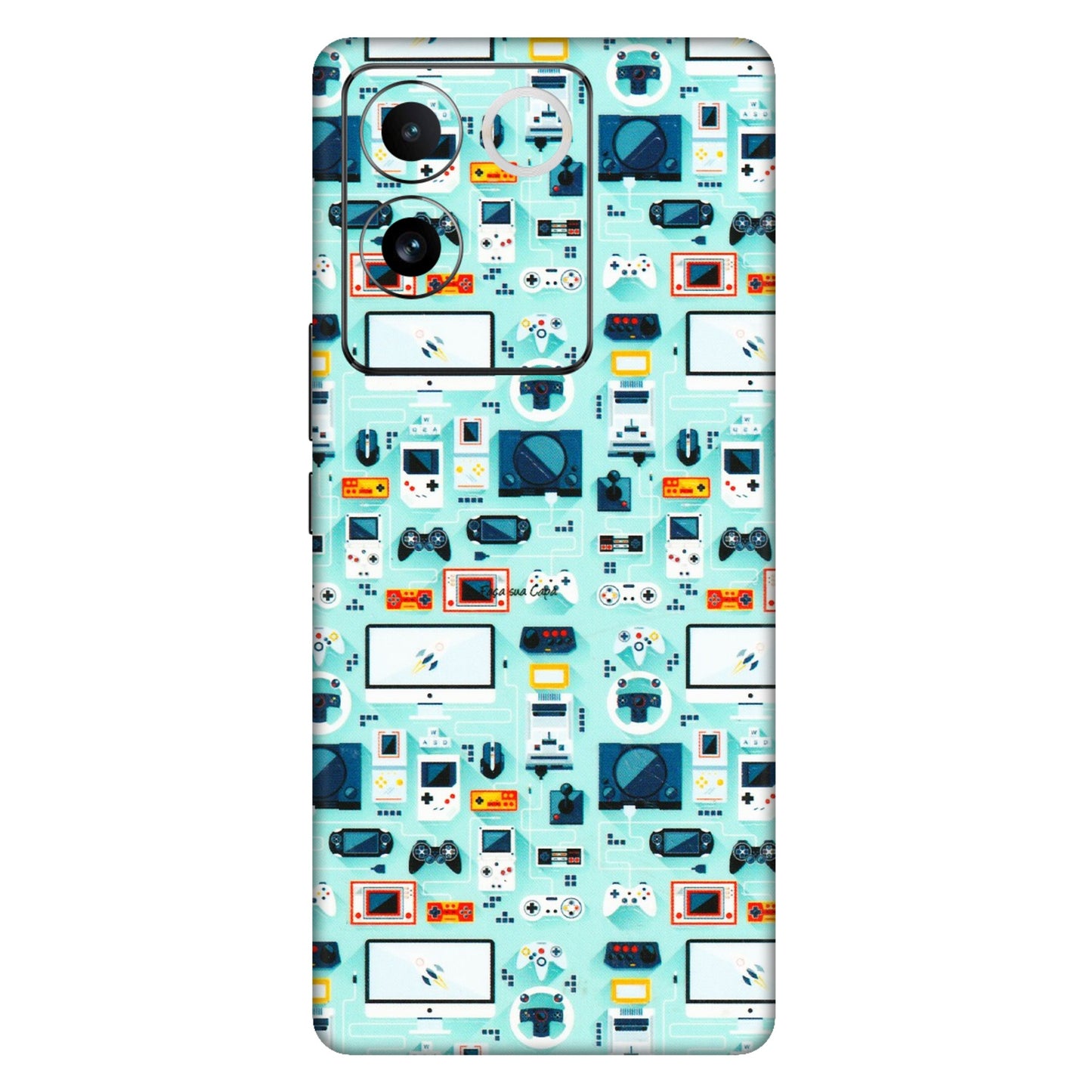VIVO Z/V/X/T/U/S Series Phone Skins (All Models) - Gadgets Doodle - 3D Embossed Finish (L-184) Vivo T2 Pro (5G)