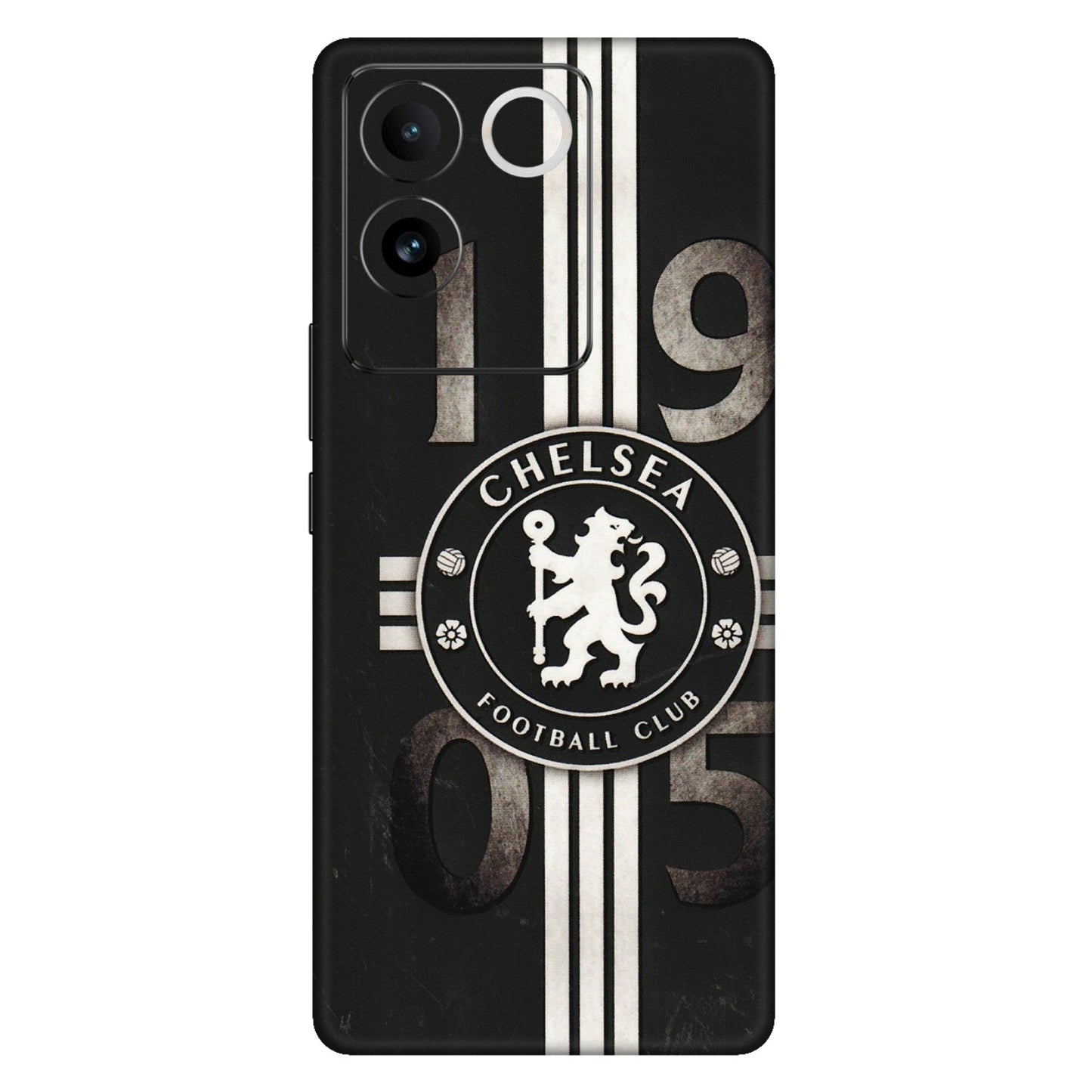 VIVO Z/V/X/T/U/S Series Phone Skins (All Models) - Chelsea Fan Club - 3D Embossed Finish (L-36) Vivo T2 Pro (5G)