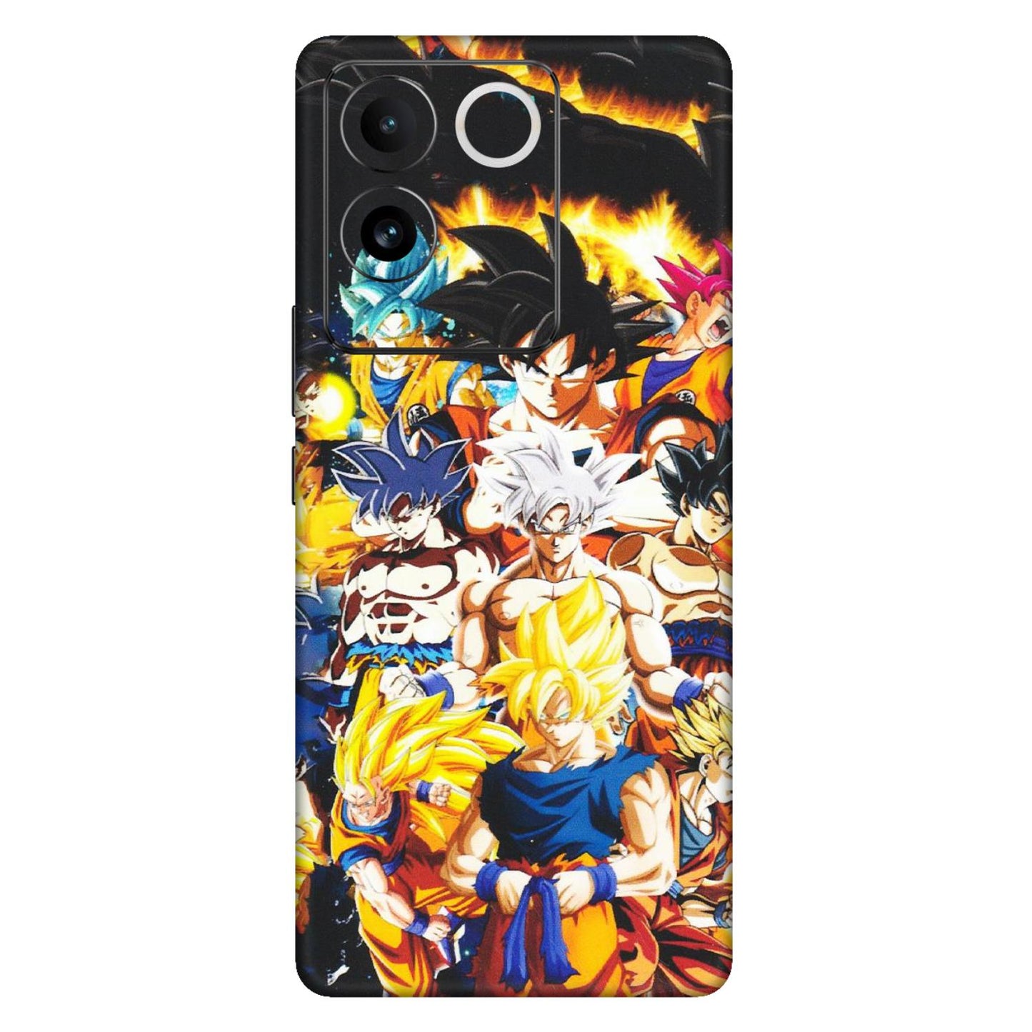 VIVO Z/V/X/T/U/S Series Phone Skins (All Models) - Ultimate Dragon Ball Z - Matte Finish (M-100) Vivo T2 Pro (5G)