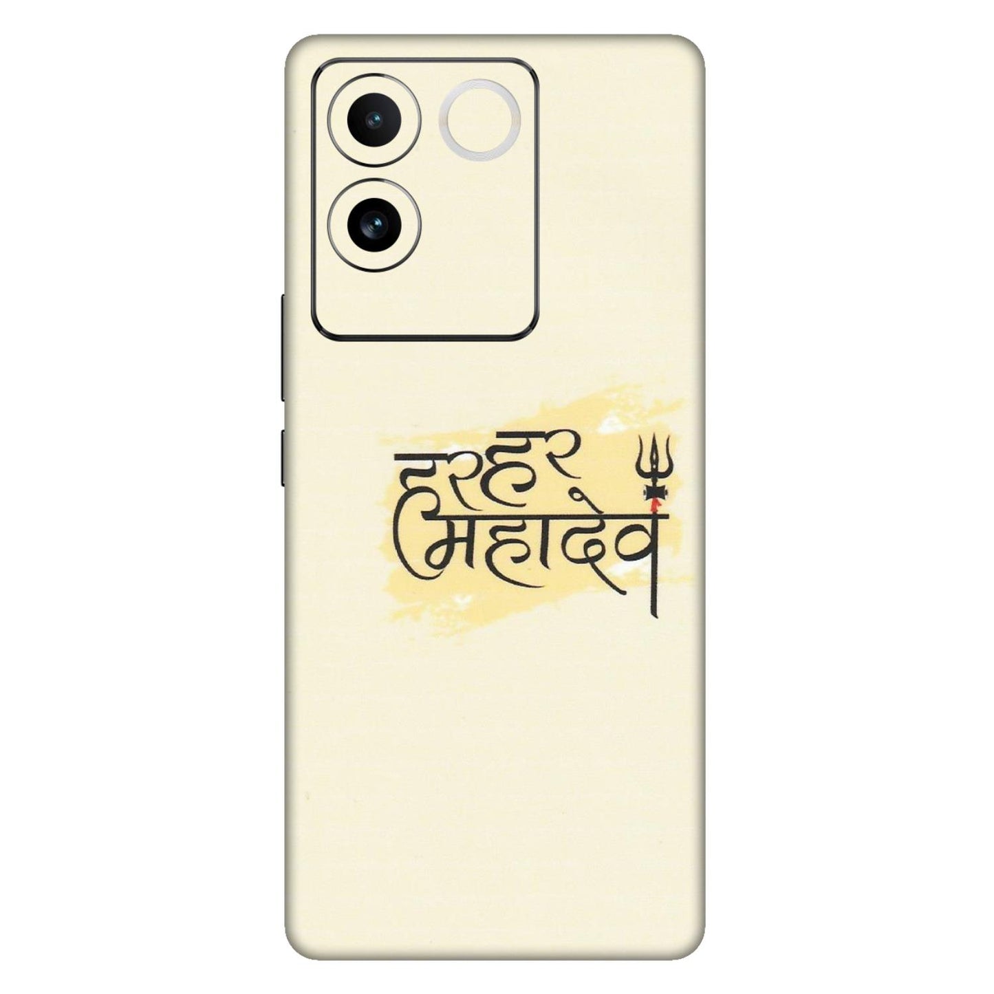 VIVO Z/V/X/T/U/S Series Phone Skins (All Models) - Har Har Mahadev - Matte Finish (M-10) Vivo T2 Pro (5G)