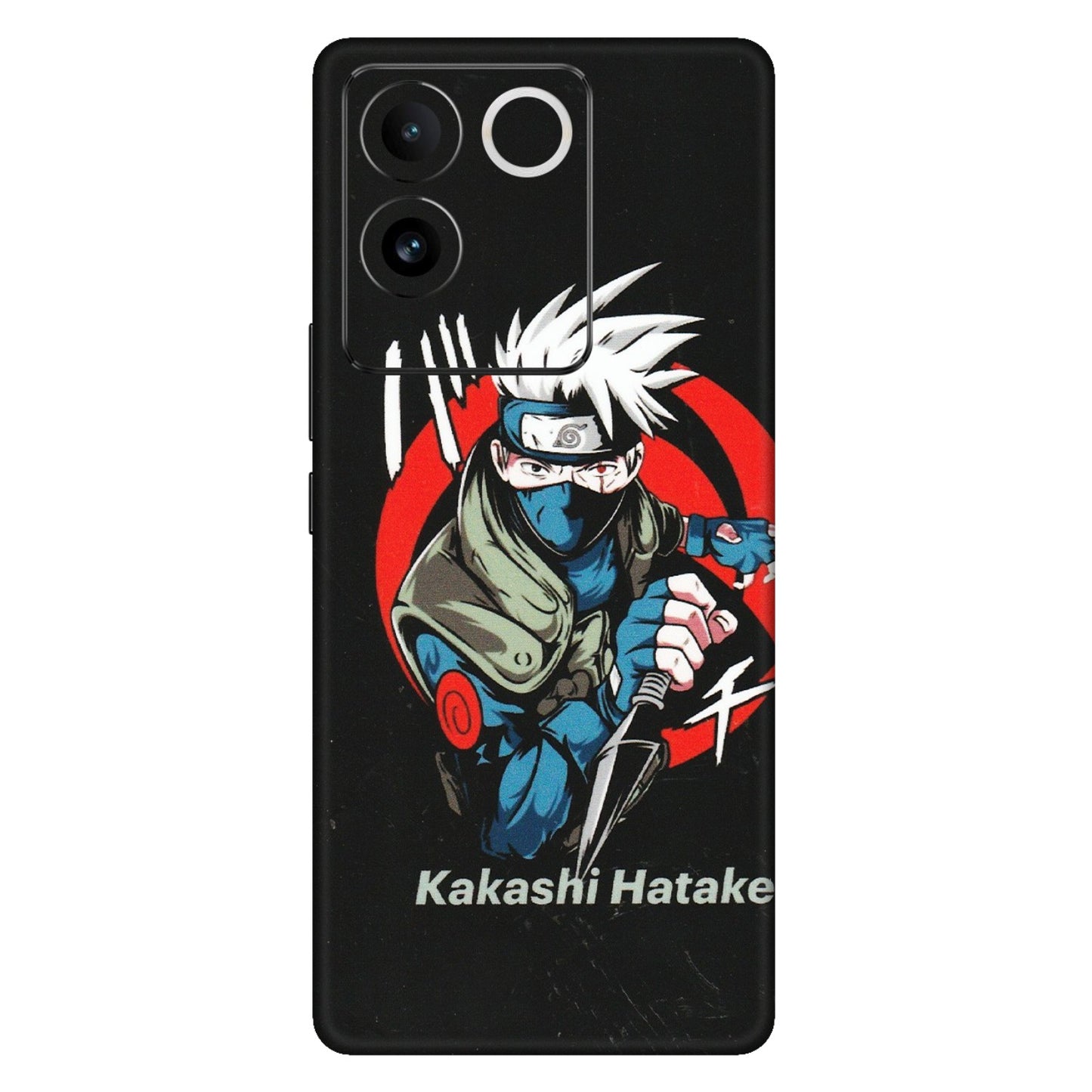 VIVO Z/V/X/T/U/S Series Phone Skins (All Models) - Naruto Kakashi Hatake Killer - Matte Finish (M-114) Vivo T2 Pro (5G)