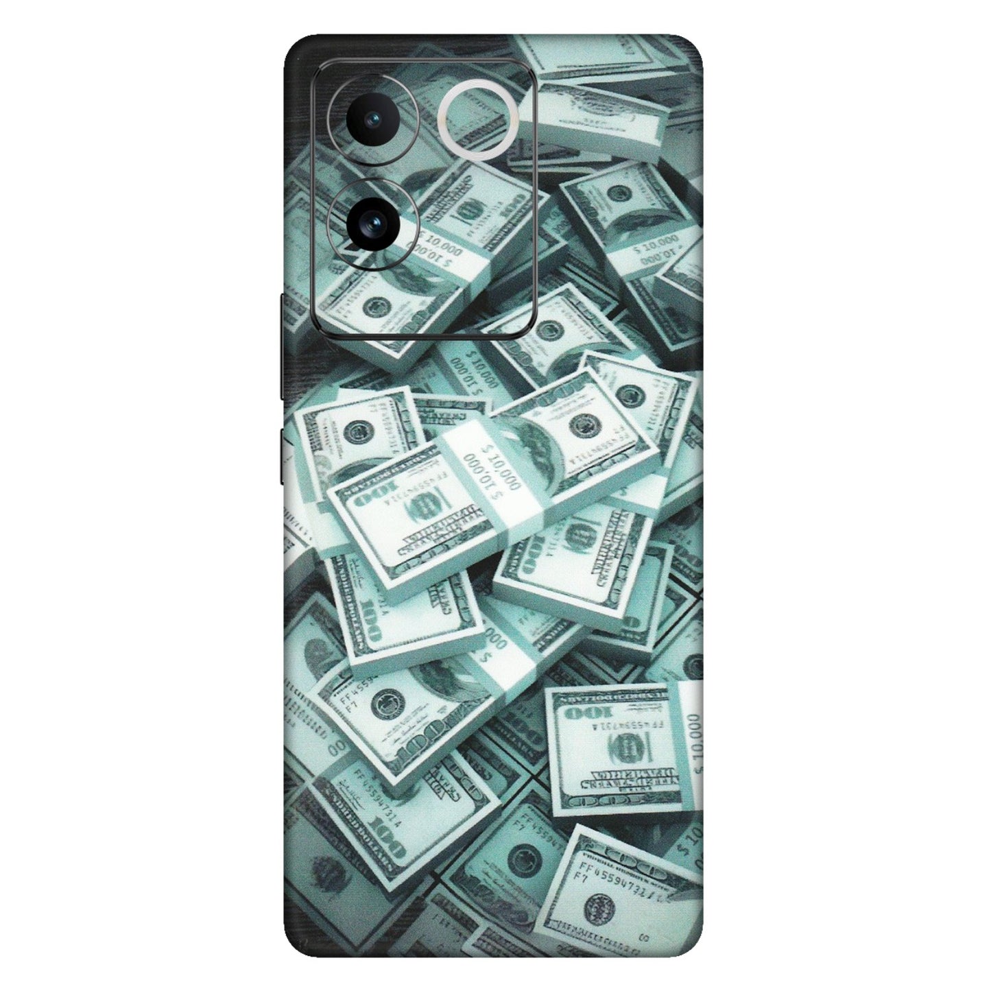 VIVO Z/V/X/T/U/S Series Phone Skins (All Models) - Hundred Dollar Bill - Matte Finish (M-162) Vivo T2 Pro (5G)