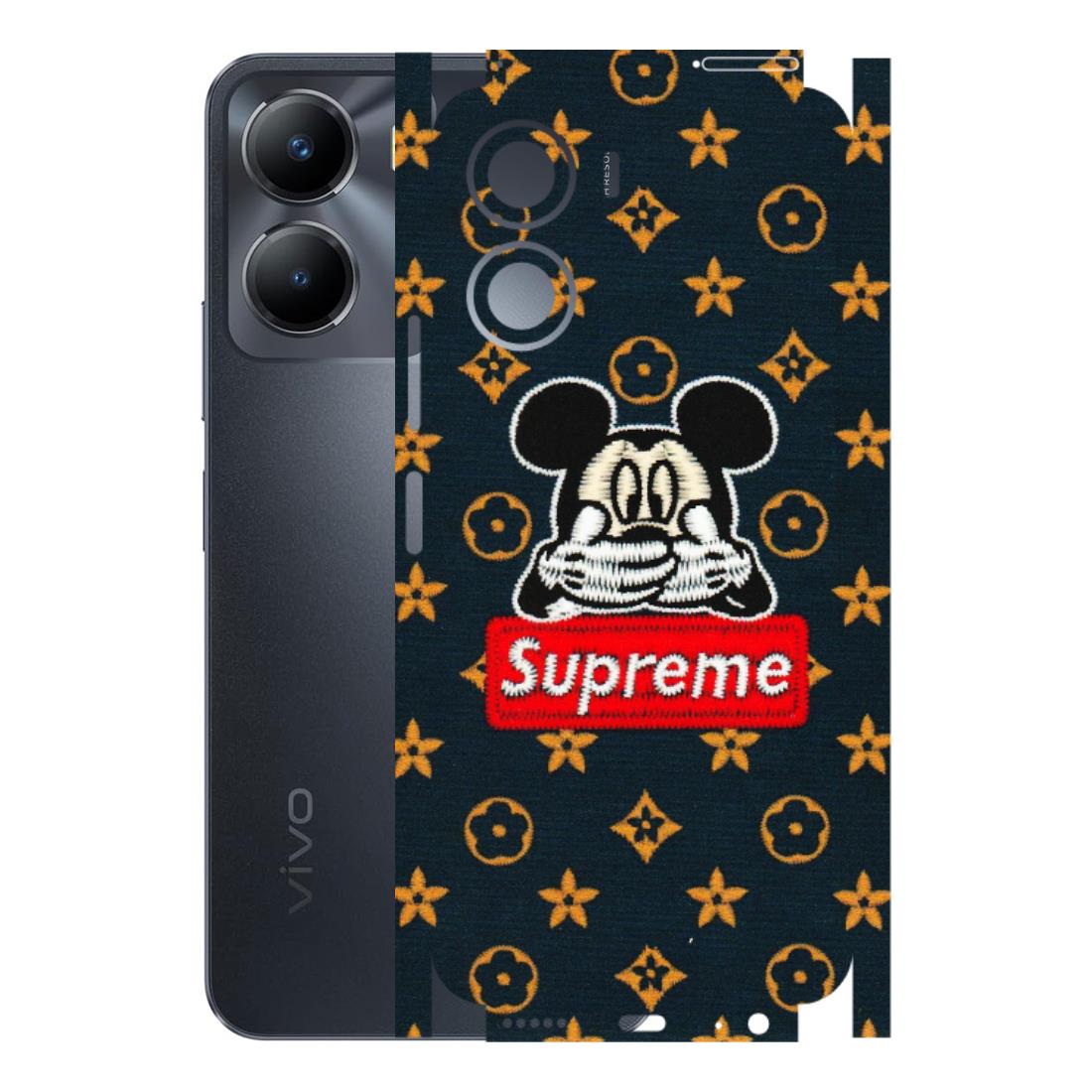 VIVO Z/V/X/T/U/S Series Phone Skins (All Models) - Mickey Supreme - Matte Finish (M-83) Vivo T2 X (5G)