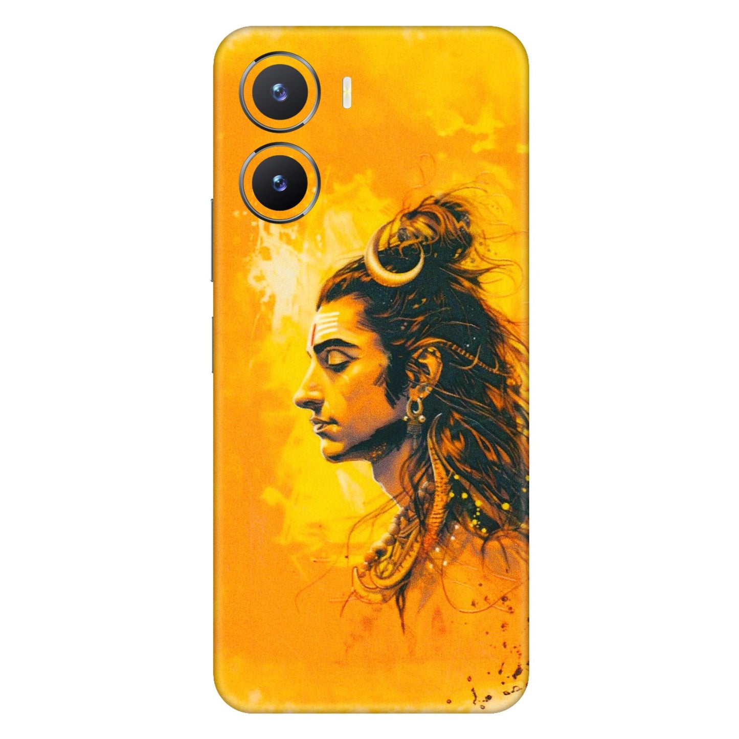 VIVO Z/V/X/T/U/S Series Phone Skins (All Models) - Shiv Shakti - 3D Embossed Finish (L-14) Vivo T2 X (5G)