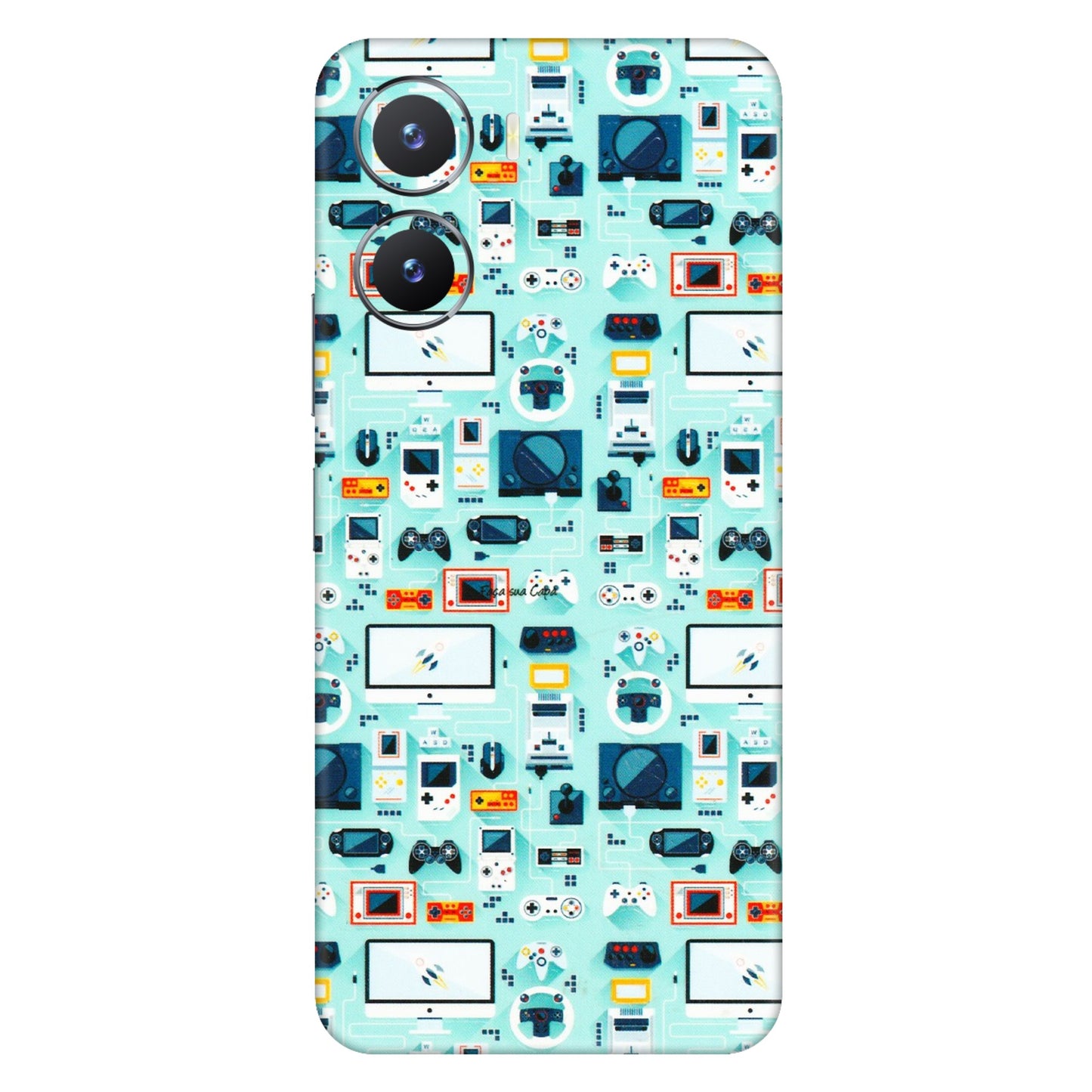 VIVO Z/V/X/T/U/S Series Phone Skins (All Models) - Gadgets Doodle - 3D Embossed Finish (L-184) Vivo T2 X (5G)
