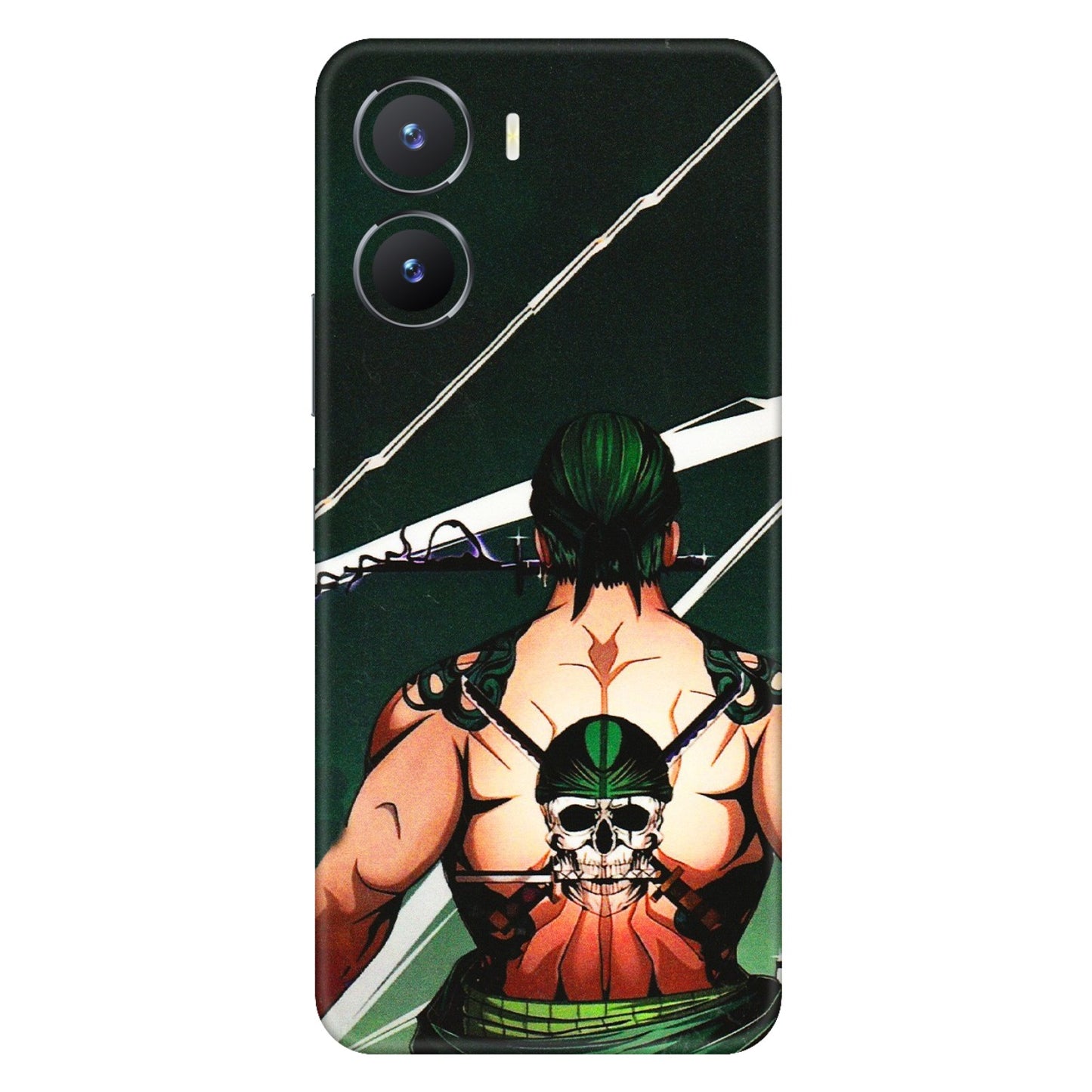 VIVO Z/V/X/T/U/S Series Phone Skins (All Models) - Zoro Anime - 3D Embossed Finish (L-23) Vivo T2 X (5G)