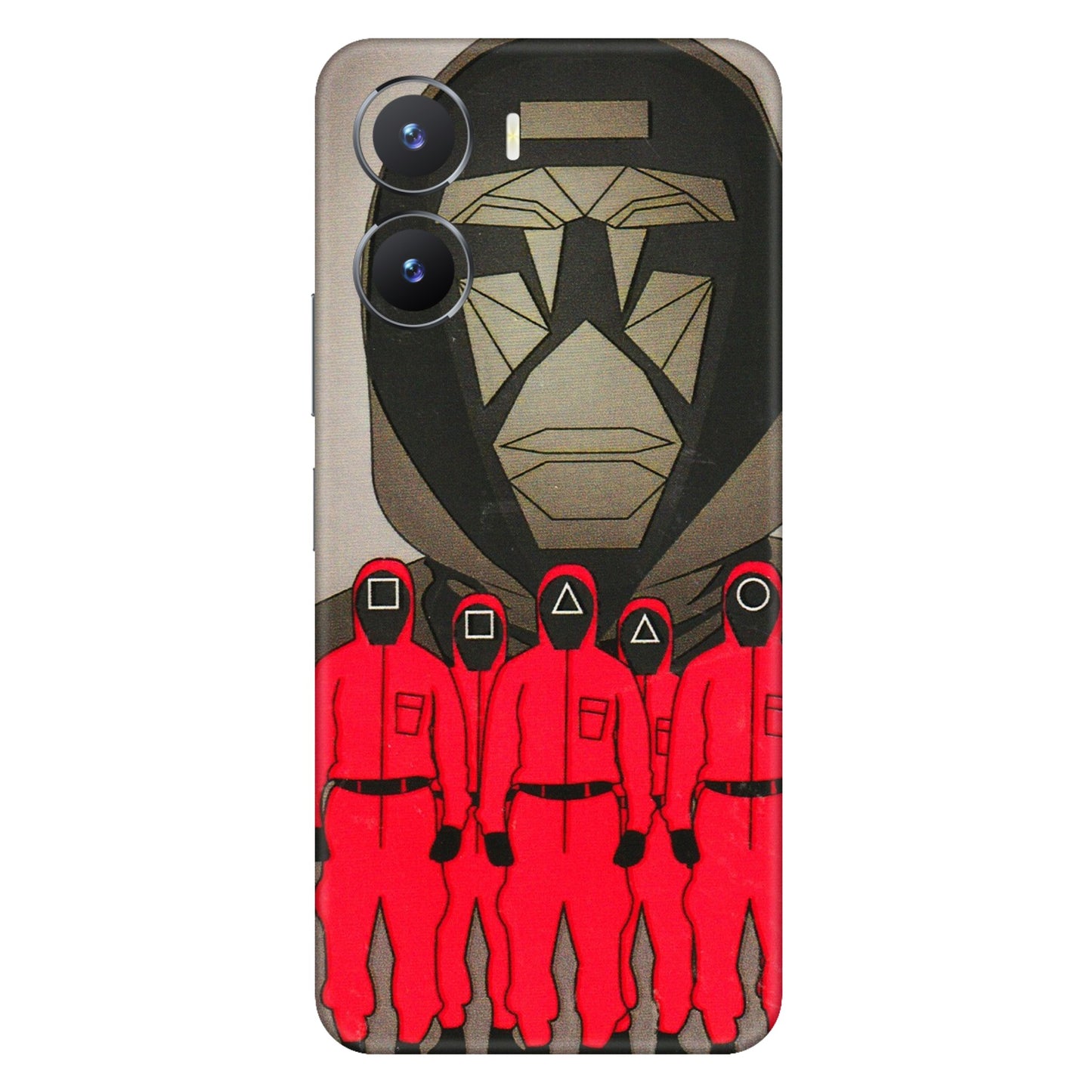 VIVO Z/V/X/T/U/S Series Phone Skins (All Models) - Squid Game Hero - 3D Embossed Finish (L-245) Vivo T2 X (5G)