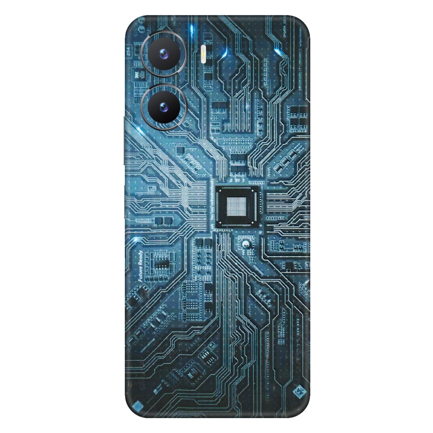 VIVO Z/V/X/T/U/S Series Phone Skins (All Models) - Original Circuit - 3D Embossed Finish (L-267) Vivo T2 X (5G)