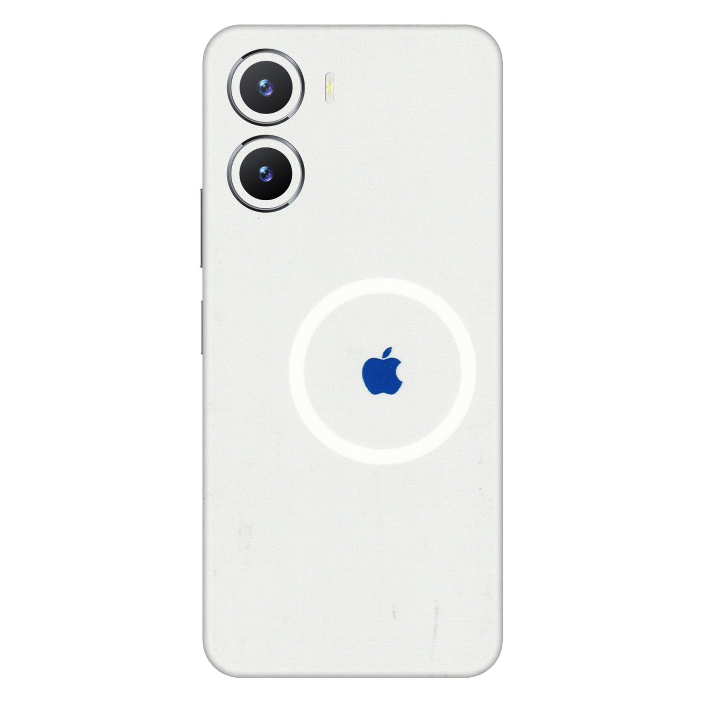 VIVO Z/V/X/T/U/S Series Phone Skins (All Models) - iPhone Magsafe Logo - 3D Embossed Finish (L-320) Vivo T2 X (5G)