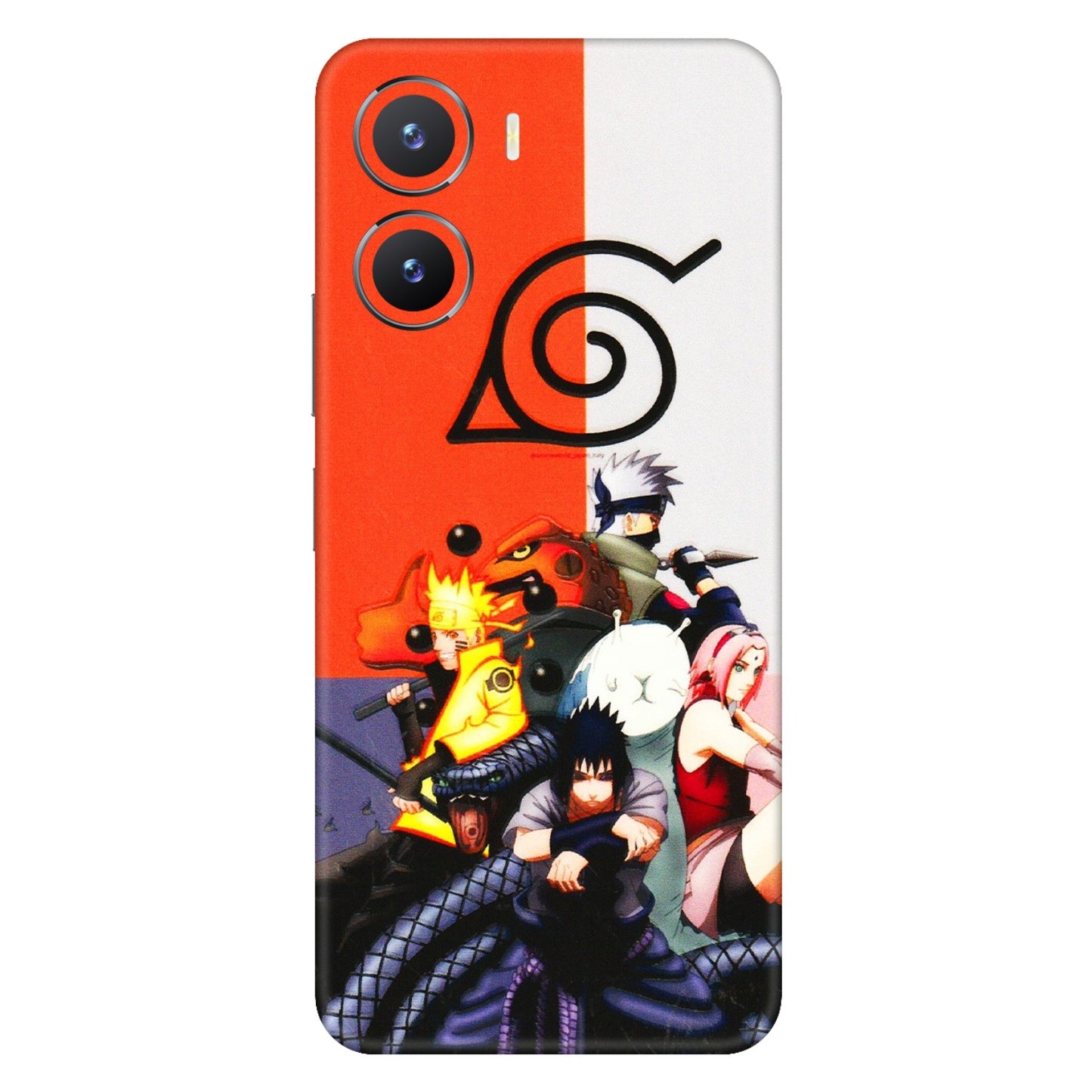 VIVO Z/V/X/T/U/S Series Phone Skins (All Models) - Naruto Final Fight - 3D Embossed Finish (L-33) Vivo T2 X (5G)