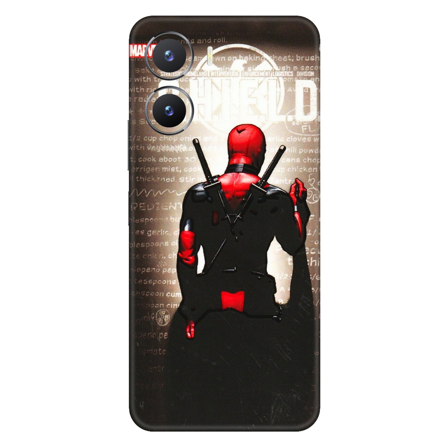 VIVO Z/V/X/T/U/S Series Phone Skins (All Models) - Deadpool - 3D Embossed Finish (L-56) Vivo T2 X (5G)