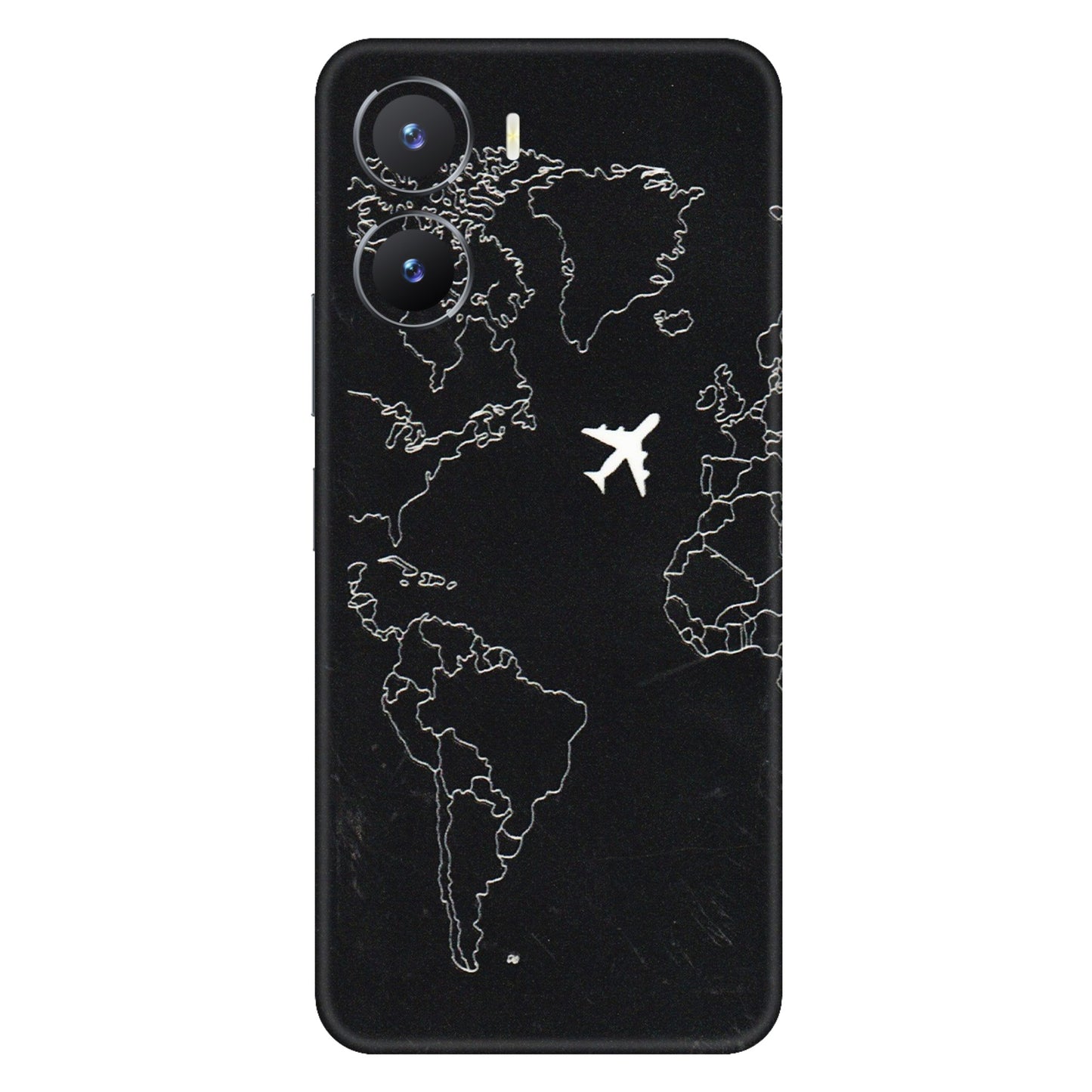 VIVO Z/V/X/T/U/S Series Phone Skins (All Models) - Never Ending Travel - 3D Embossed Finish (L-79) Vivo T2 X (5G)