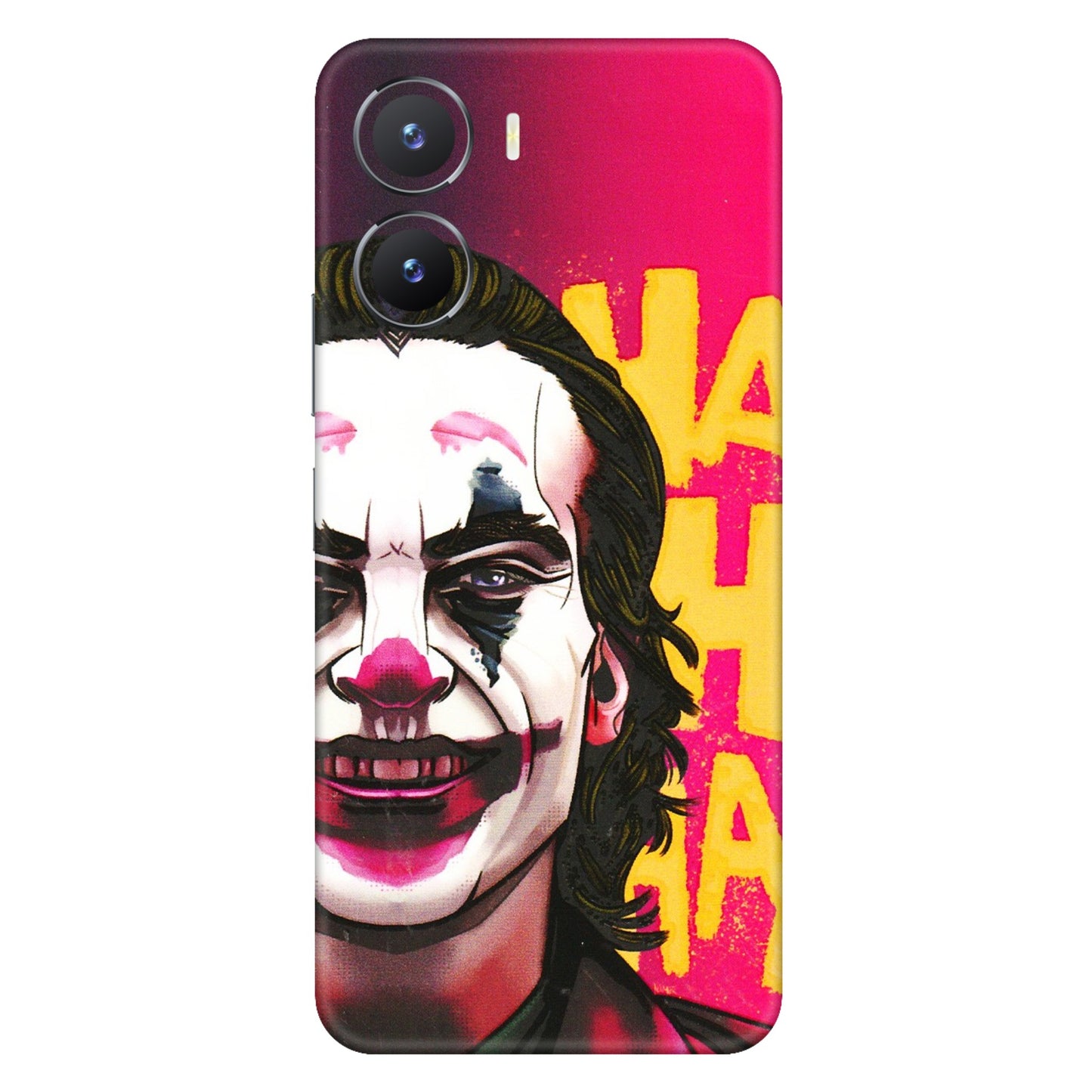 VIVO Z/V/X/T/U/S Series Phone Skins (All Models) - Joker Evil Laugh - 3D Embossed Finish (L-97) Vivo T2 X (5G)