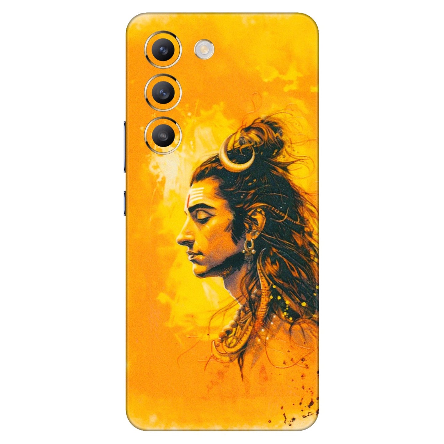 VIVO Z/V/X/T/U/S Series Phone Skins (All Models) - Shiv Shakti - 3D Embossed Finish (L-14) Vivo T3 (5G)