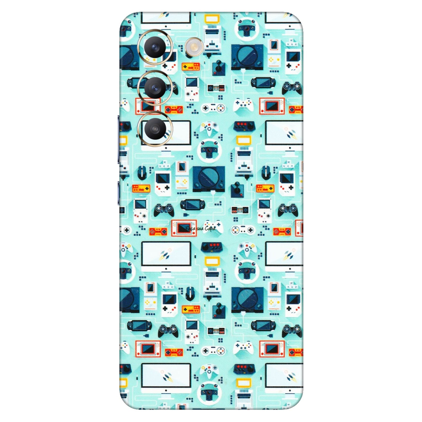 VIVO Z/V/X/T/U/S Series Phone Skins (All Models) - Gadgets Doodle - 3D Embossed Finish (L-184) Vivo T3 (5G)