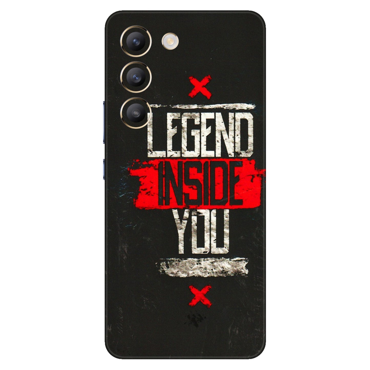 VIVO Z/V/X/T/U/S Series Phone Skins (All Models) - Legend Inside You - 3D Embossed Finish (L-186) Vivo T3 (5G)