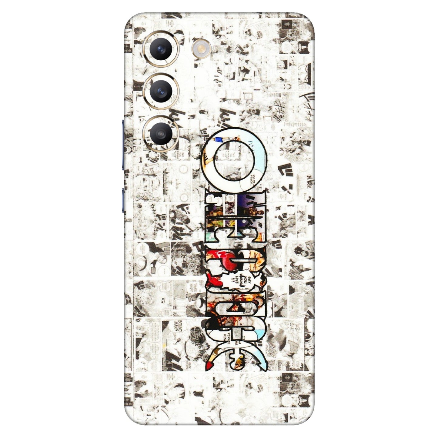 VIVO Z/V/X/T/U/S Series Phone Skins (All Models) - One Piece Manga - 3D Embossed Finish (L-26) Vivo T3 (5G)