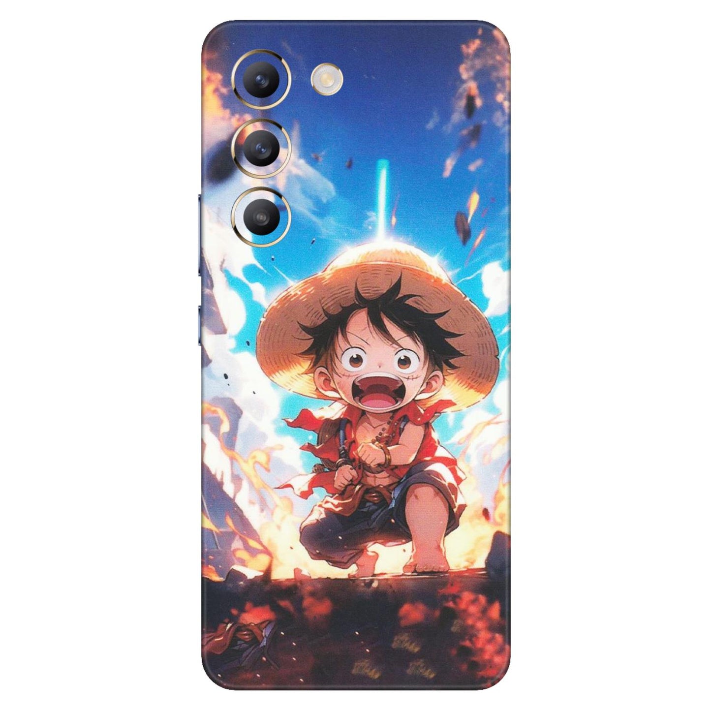 VIVO Z/V/X/T/U/S Series Phone Skins (All Models) - Toon One Piece Cute Character - Matte Finish (M-35) Vivo T3 (5G)