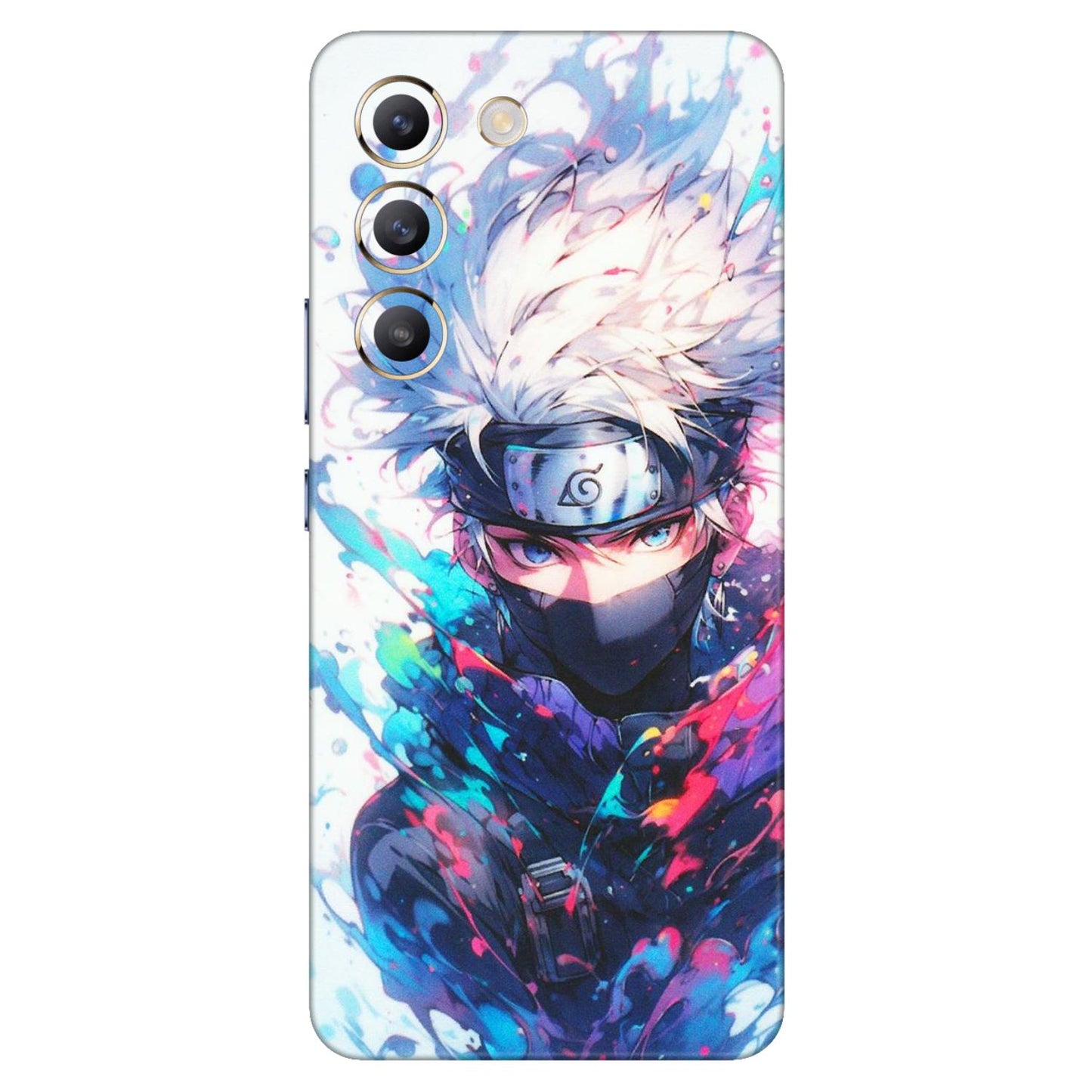 VIVO Z/V/X/T/U/S Series Phone Skins (All Models) - Naruto Face Mask - Matte Finish (M-03) Vivo T3 (5G)