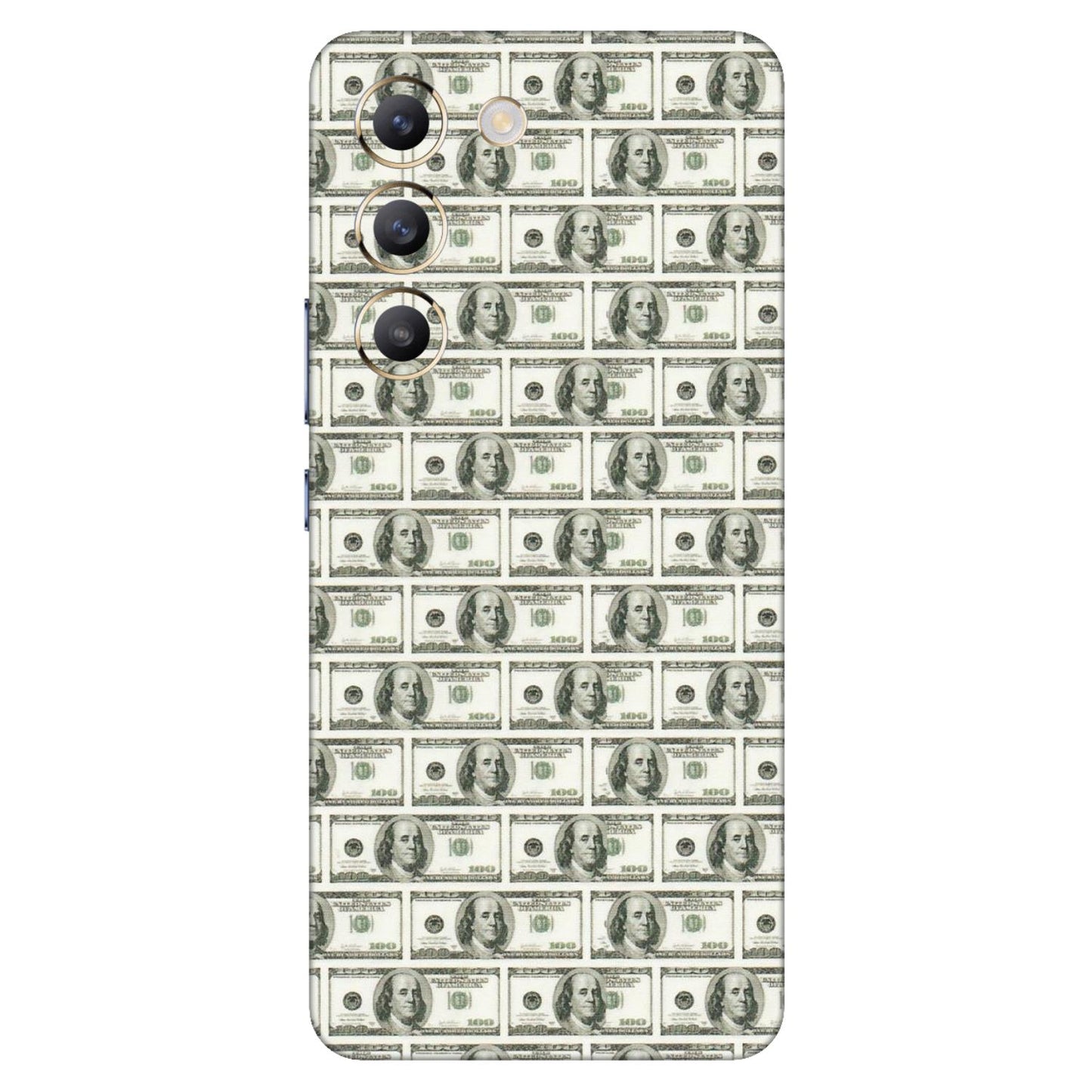 VIVO Z/V/X/T/U/S Series Phone Skins (All Models) - I Love Dollars - Matte Finish (M-40) Vivo T3 (5G)