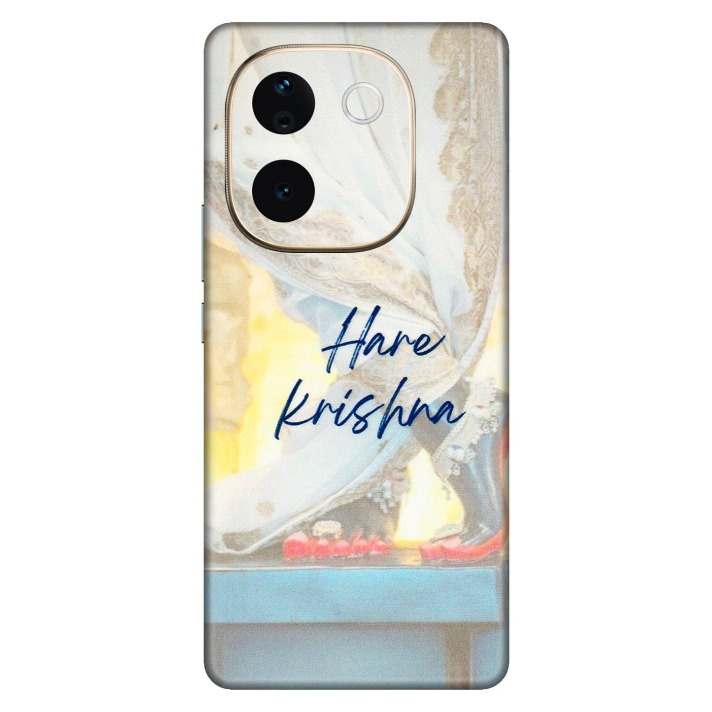 VIVO Z/V/X/T/U/S Series Phone Skins (All Models) - Hare Krishna - 3D Embossed Finish (L-03) Vivo T3 Pro (5G)