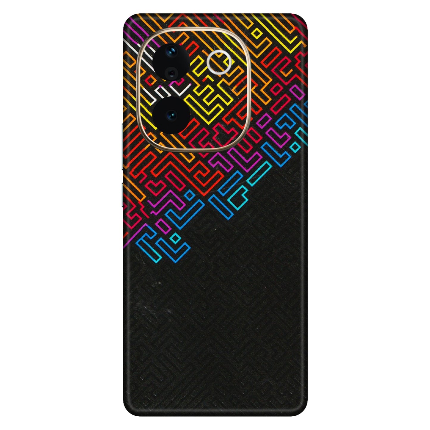 VIVO Z/V/X/T/U/S Series Phone Skins (All Models) - Dotme Pattern Art - 3D Embossed Finish (L-121) Vivo T3 Pro (5G)
