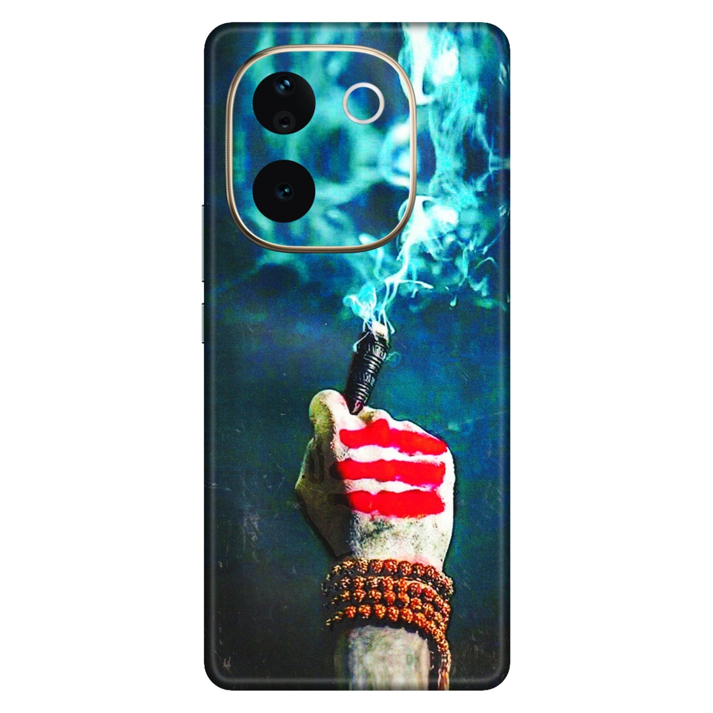 VIVO Z/V/X/T/U/S Series Phone Skins (All Models) - Mahadev Bhakt - 3D Embossed Finish (L-146) Vivo T3 Pro (5G)