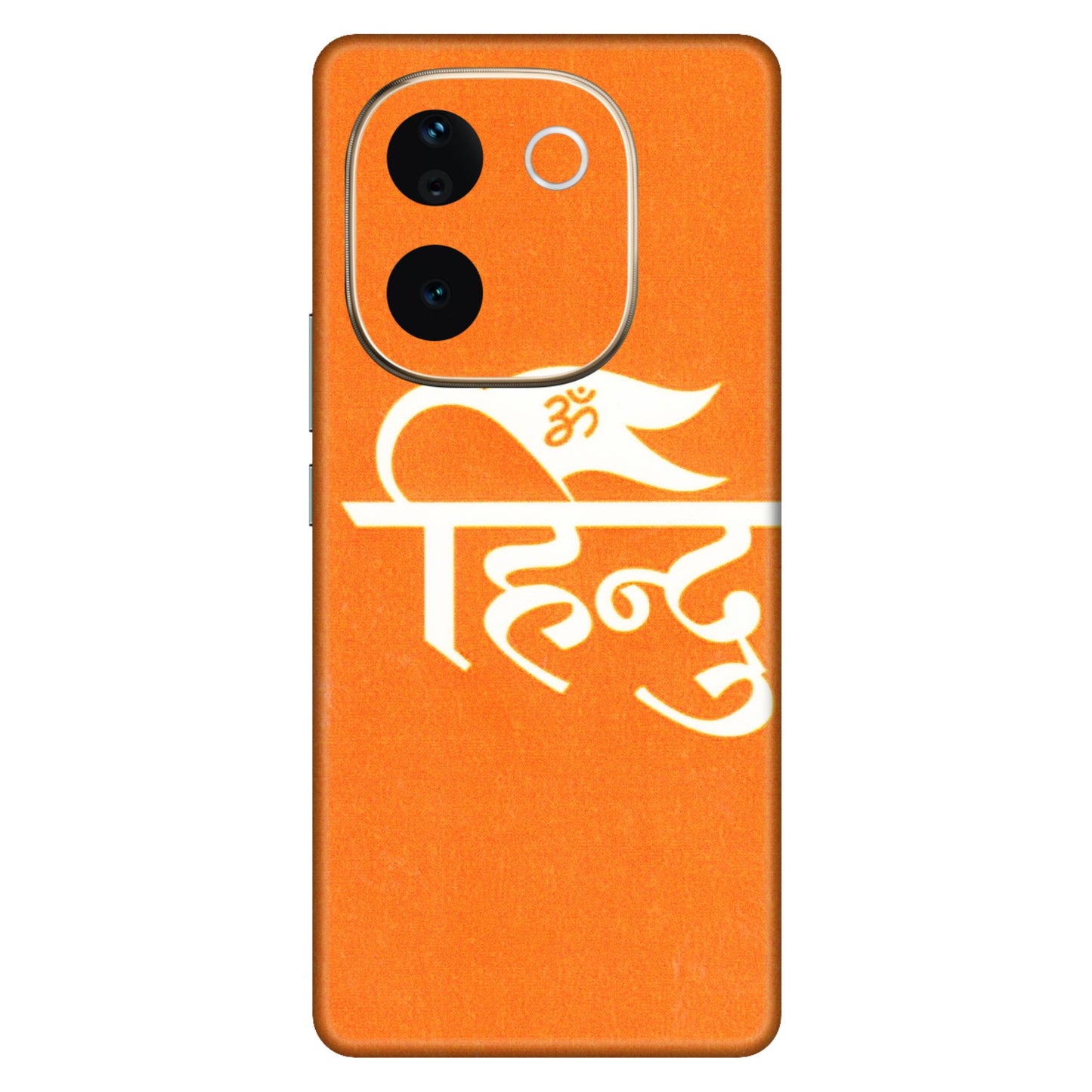 VIVO Z/V/X/T/U/S Series Phone Skins (All Models) - Hindu Kesari - 3D Embossed Finish (L-154) Vivo T3 Pro (5G)