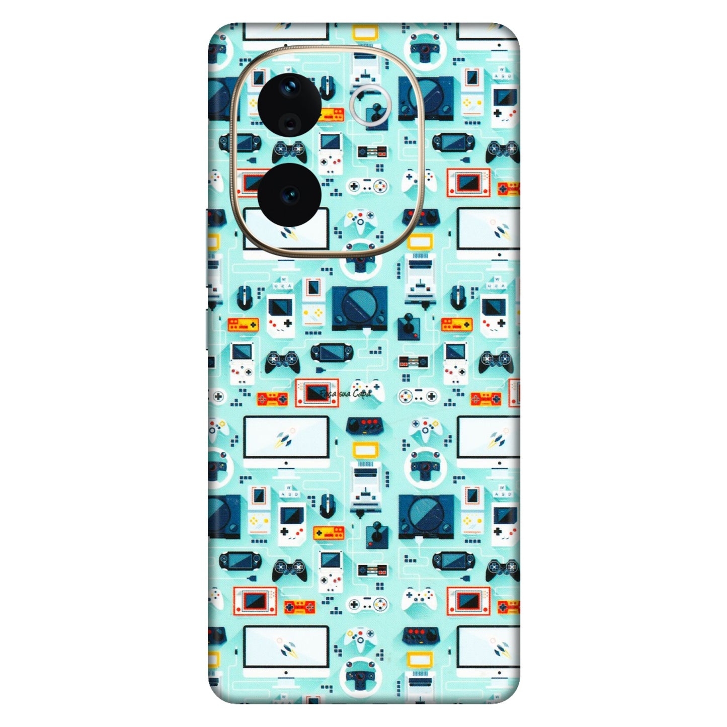 VIVO Z/V/X/T/U/S Series Phone Skins (All Models) - Gadgets Doodle - 3D Embossed Finish (L-184) Vivo T3 Pro (5G)