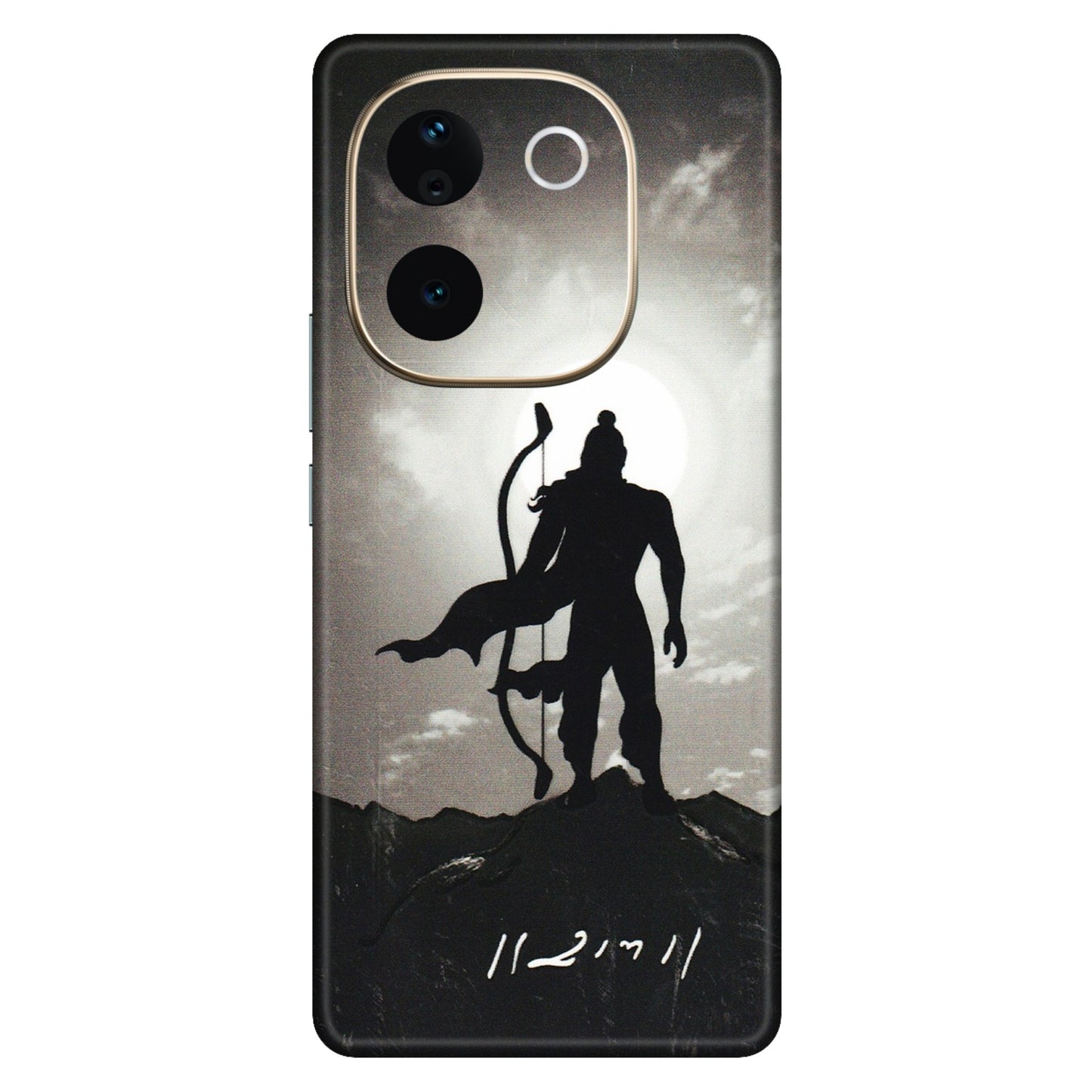 VIVO Z/V/X/T/U/S Series Phone Skins (All Models) - Jai Siya Ram - 3D Embossed Finish (L-200) Vivo T3 Pro (5G)