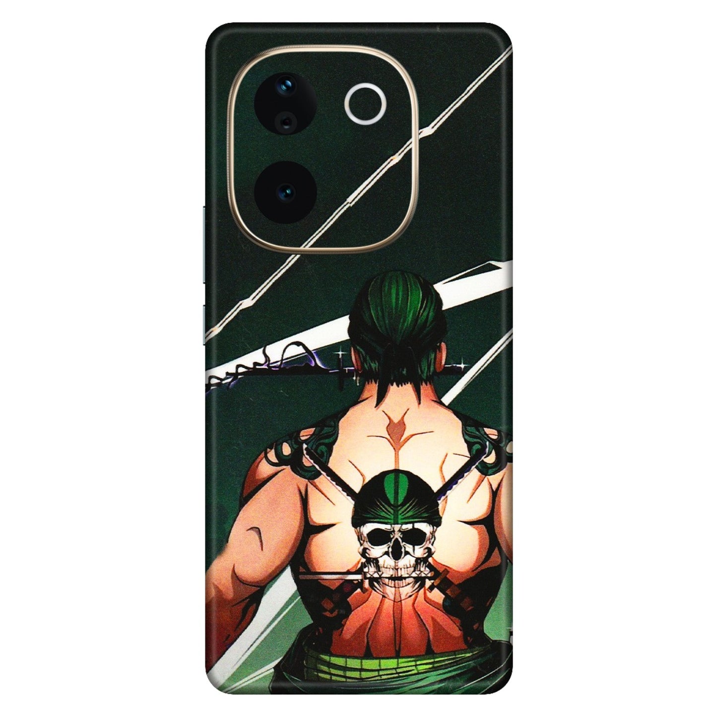 VIVO Z/V/X/T/U/S Series Phone Skins (All Models) - Zoro Anime - 3D Embossed Finish (L-23) Vivo T3 Pro (5G)