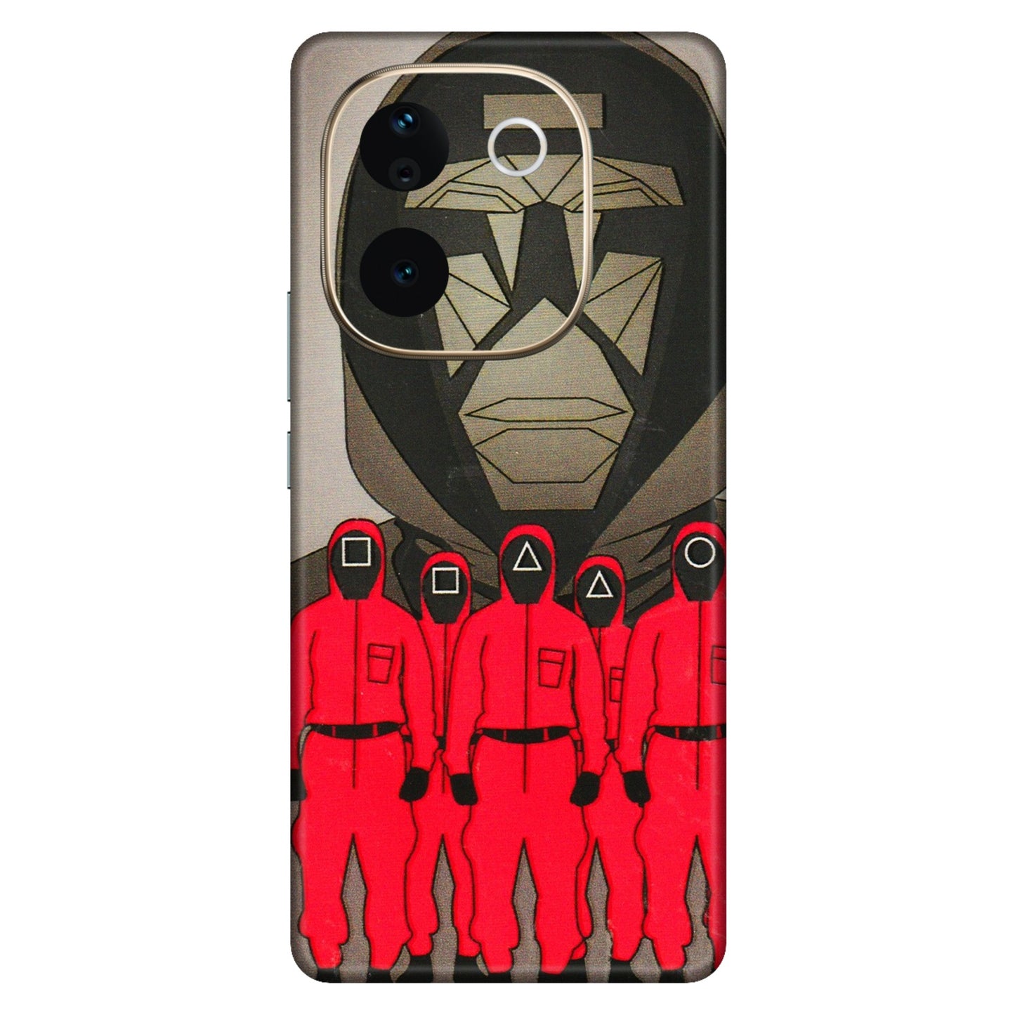 VIVO Z/V/X/T/U/S Series Phone Skins (All Models) - Squid Game Hero - 3D Embossed Finish (L-245) Vivo T3 Pro (5G)