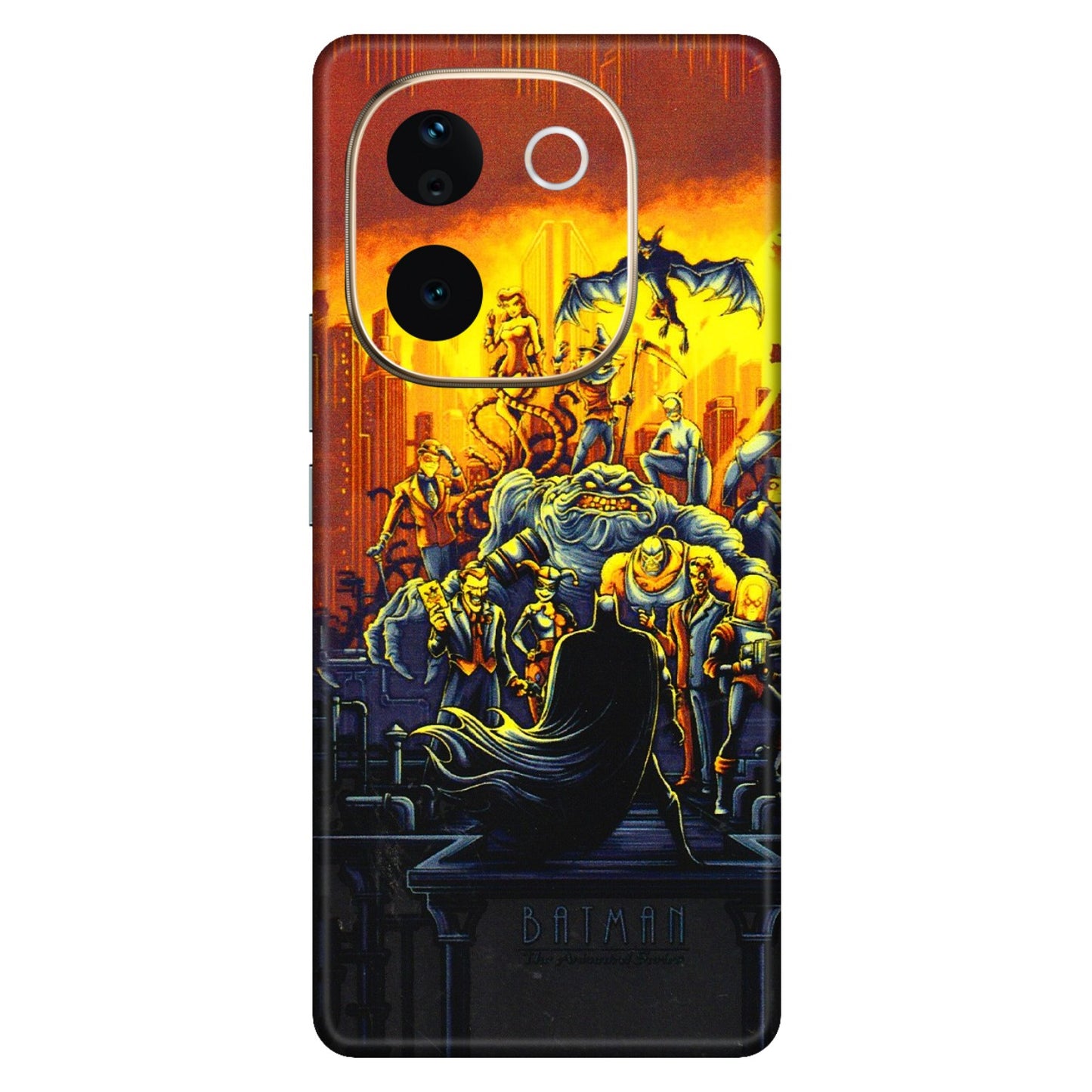 VIVO Z/V/X/T/U/S Series Phone Skins (All Models) - Games Doodles - 3D Embossed Finish (L-24) Vivo T3 Pro (5G)