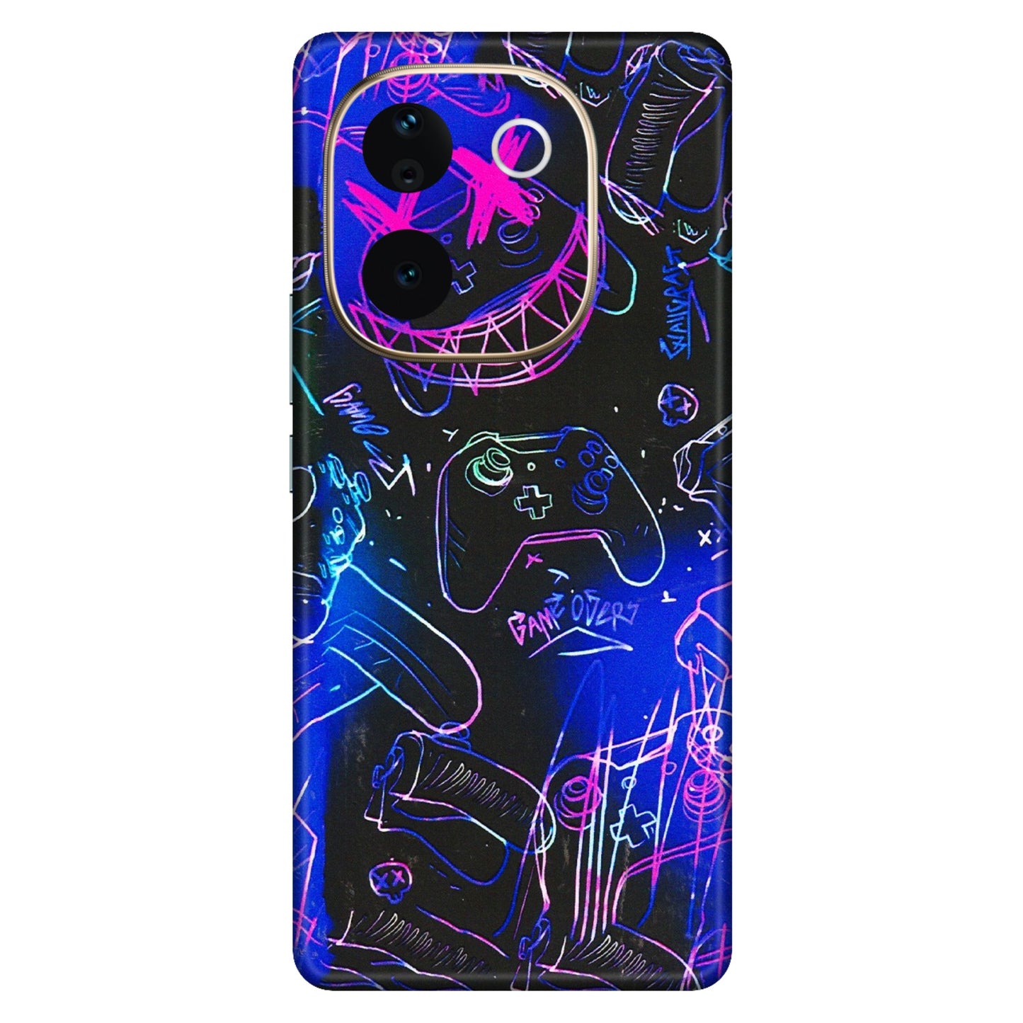 VIVO Z/V/X/T/U/S Series Phone Skins (All Models) - Gamers Paradise - 3D Embossed Finish (L-258) Vivo T3 Pro (5G)