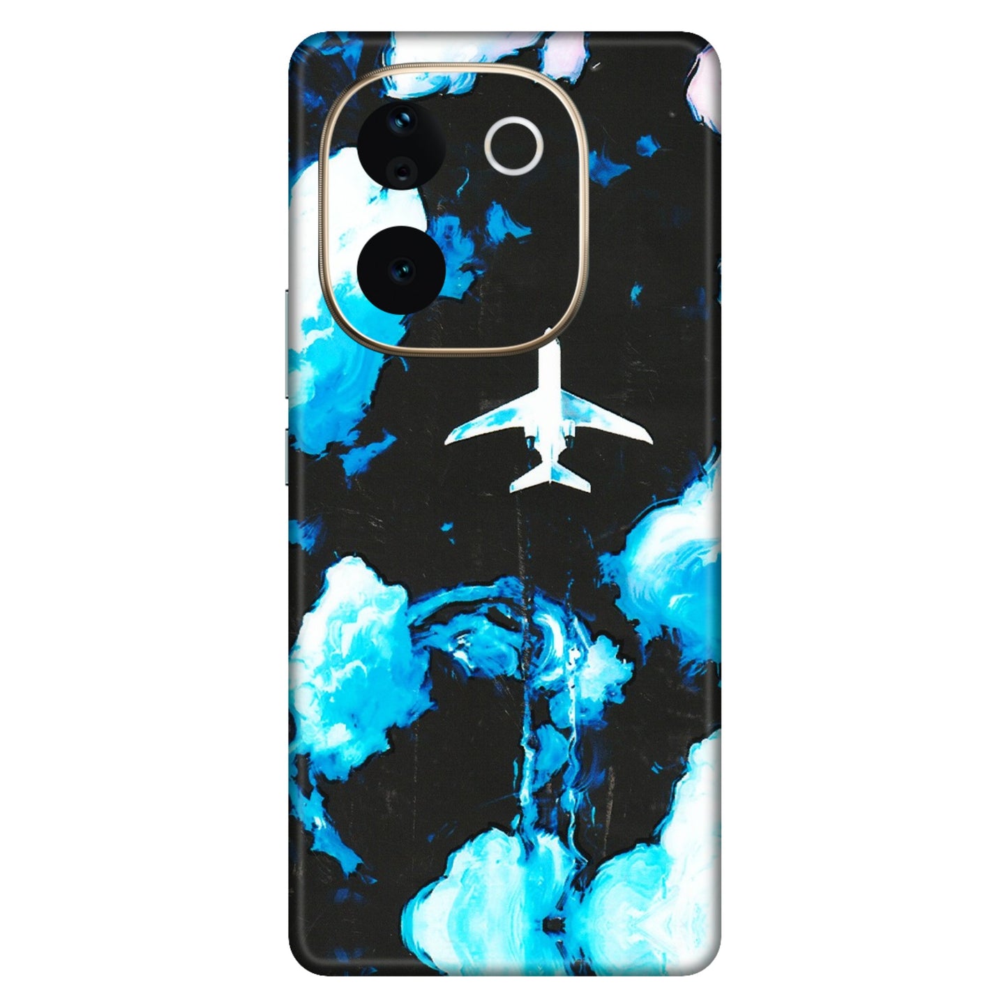 VIVO Z/V/X/T/U/S Series Phone Skins (All Models) - Travel In Airline - 3D Embossed Finish (L-264) Vivo T3 Pro (5G)