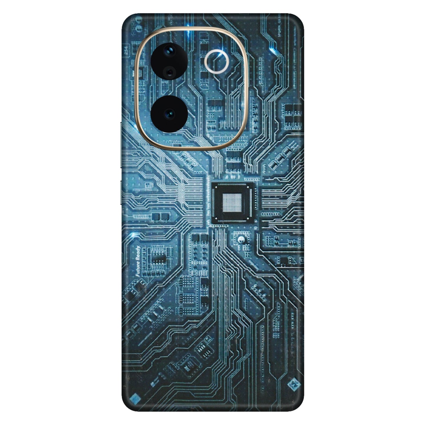 VIVO Z/V/X/T/U/S Series Phone Skins (All Models) - Original Circuit - 3D Embossed Finish (L-267) Vivo T3 Pro (5G)