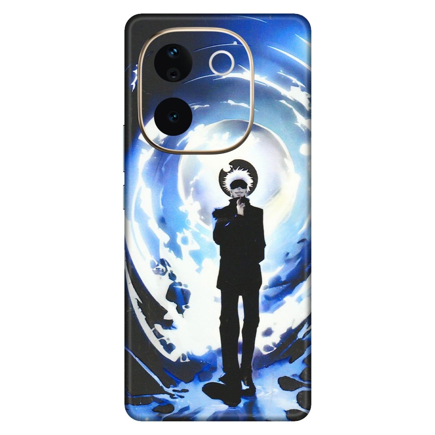 VIVO Z/V/X/T/U/S Series Phone Skins (All Models) - Jujustu Kaisen Anime Manga - 3D Embossed Finish (L-317) Vivo T3 Pro (5G)