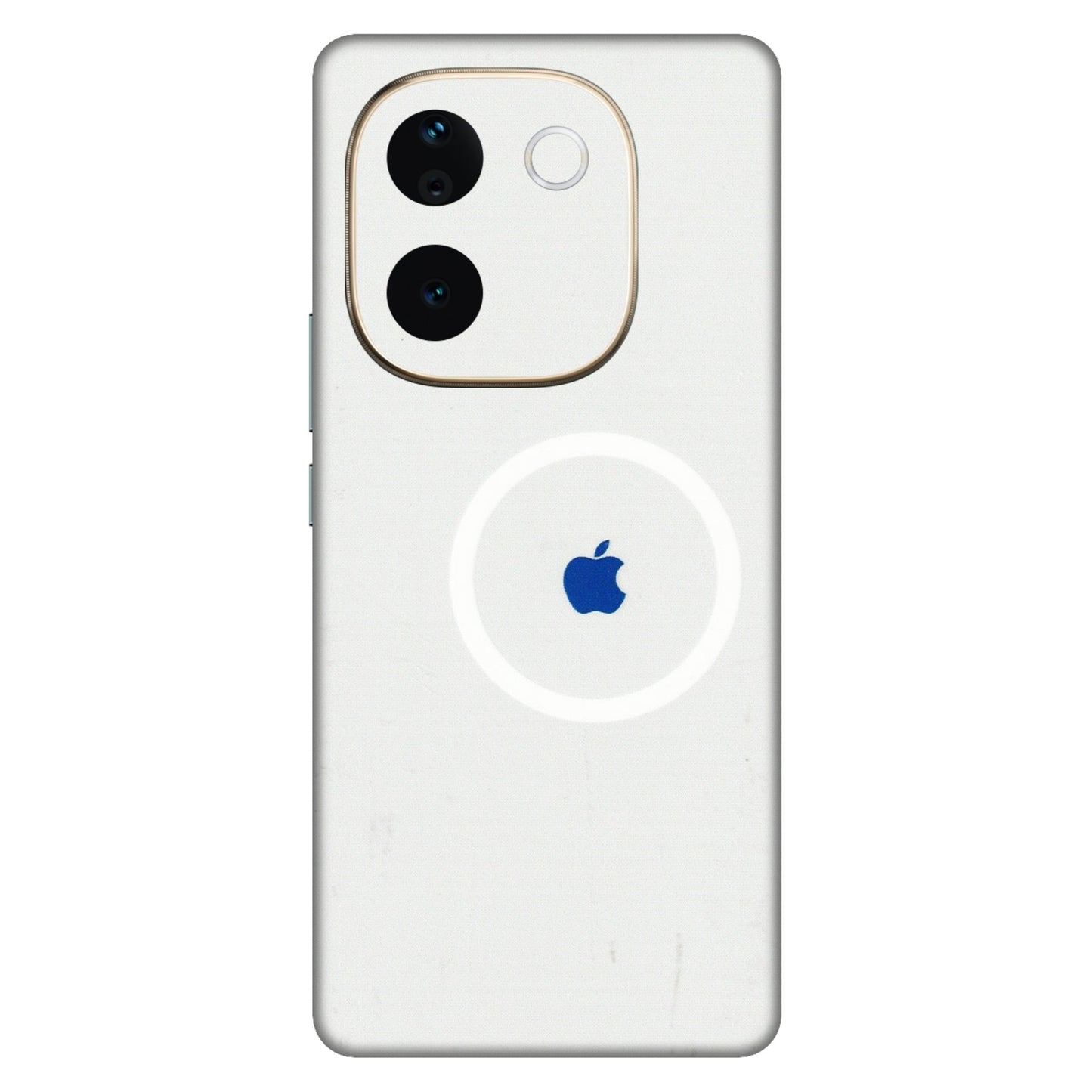 VIVO Z/V/X/T/U/S Series Phone Skins (All Models) - iPhone Magsafe Logo - 3D Embossed Finish (L-320) Vivo T3 Pro (5G)