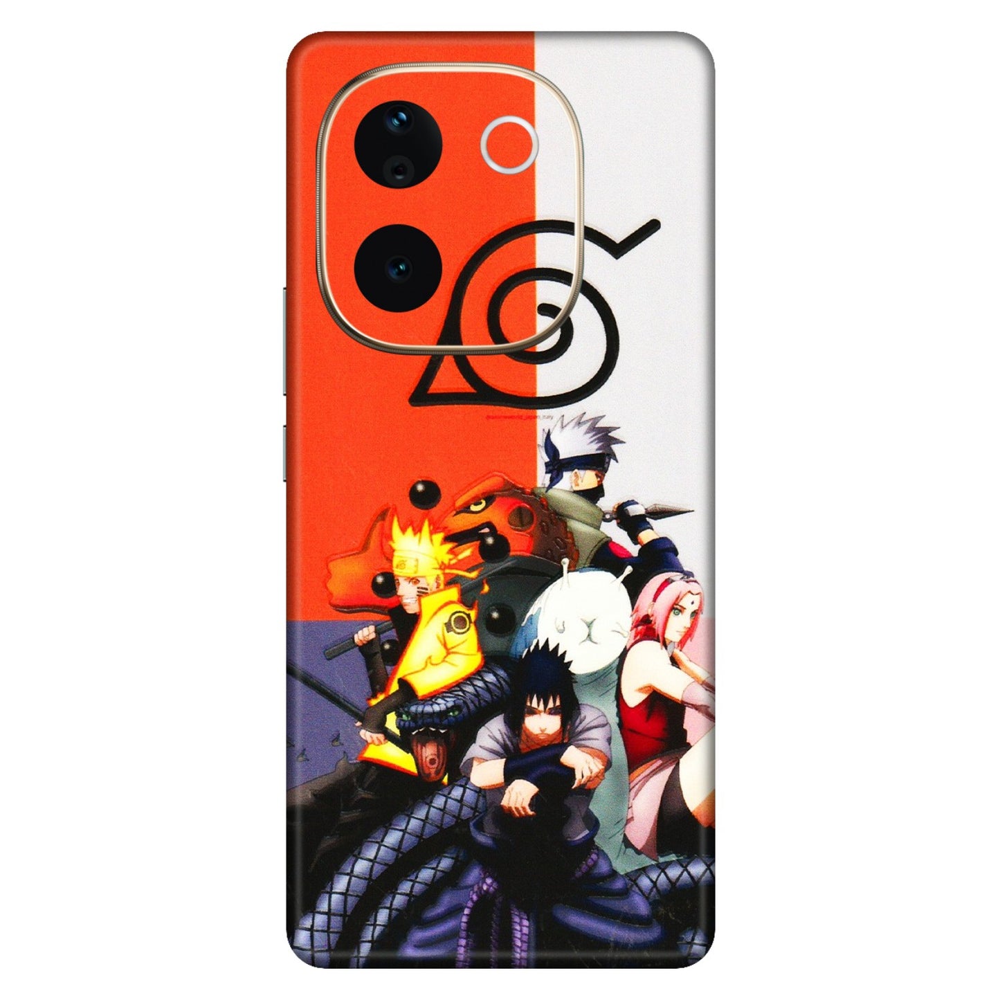 VIVO Z/V/X/T/U/S Series Phone Skins (All Models) - Naruto Final Fight - 3D Embossed Finish (L-33) Vivo T3 Pro (5G)