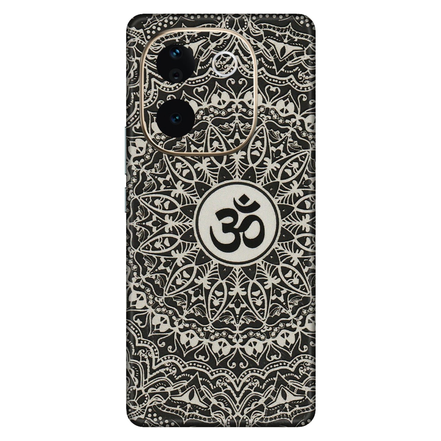 VIVO Z/V/X/T/U/S Series Phone Skins (All Models) - Aum Elegant Mandala - 3D Embossed Finish (L-62) Vivo T3 Pro (5G)