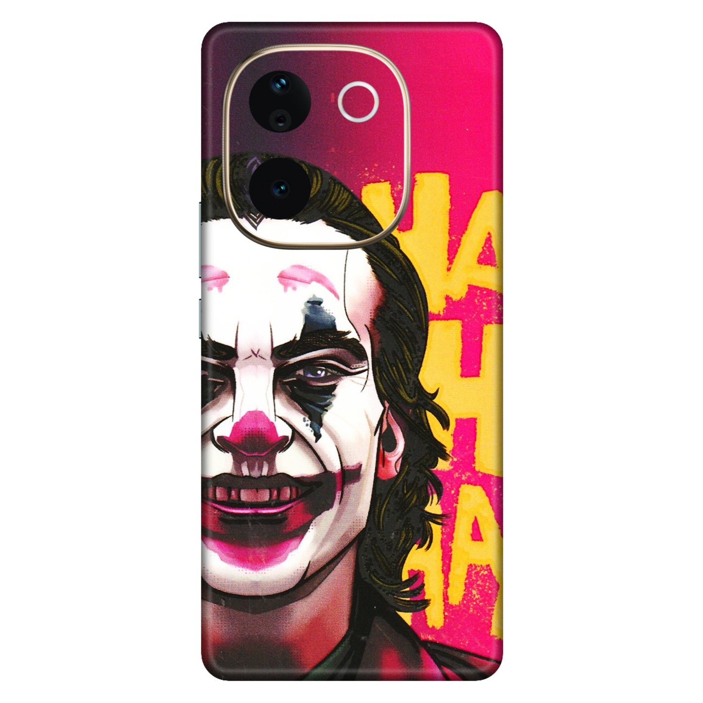 VIVO Z/V/X/T/U/S Series Phone Skins (All Models) - Joker Evil Laugh - 3D Embossed Finish (L-97) Vivo T3 Pro (5G)