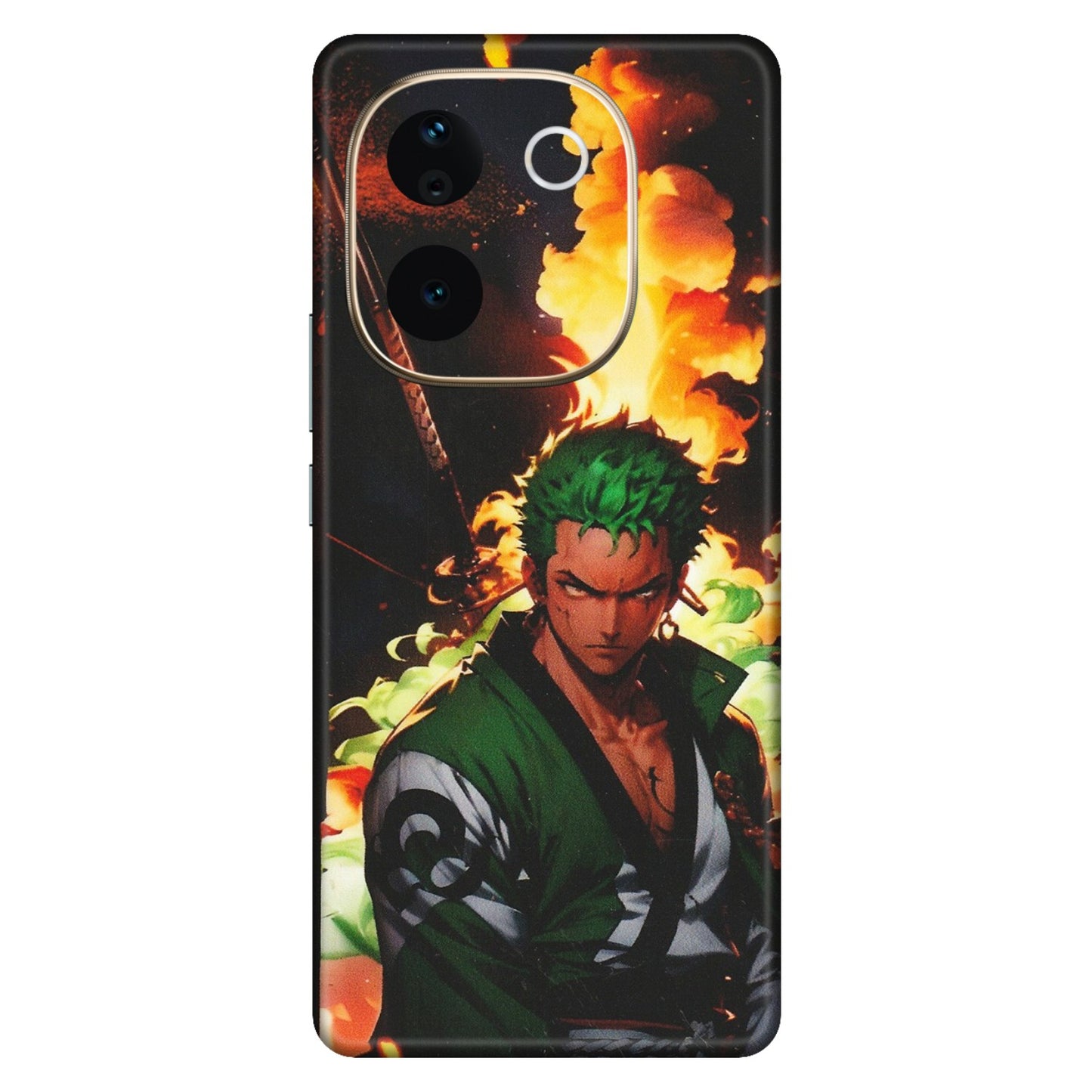 VIVO Z/V/X/T/U/S Series Phone Skins (All Models) - Roronoa Zoro - Matte Finish (M-102) Vivo T3 Pro (5G)