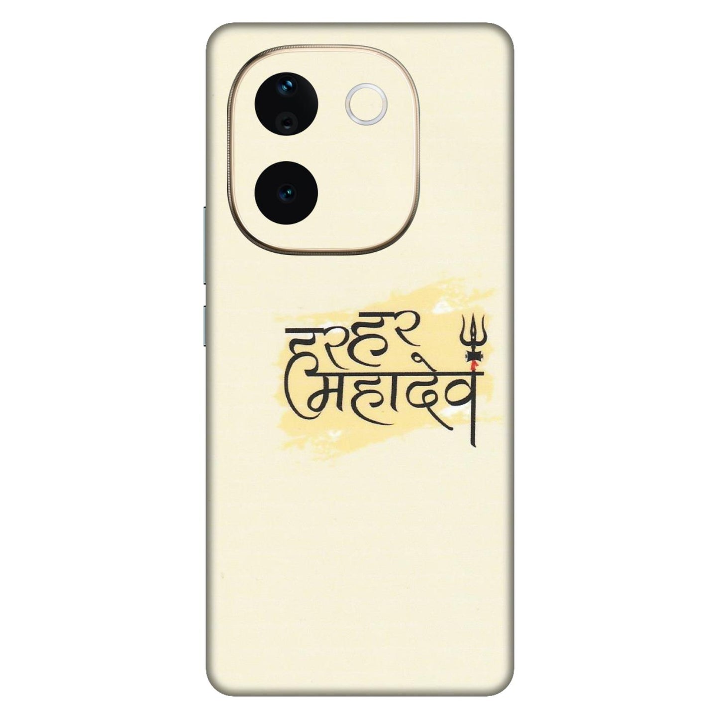 VIVO Z/V/X/T/U/S Series Phone Skins (All Models) - Har Har Mahadev - Matte Finish (M-10) Vivo T3 Pro (5G)