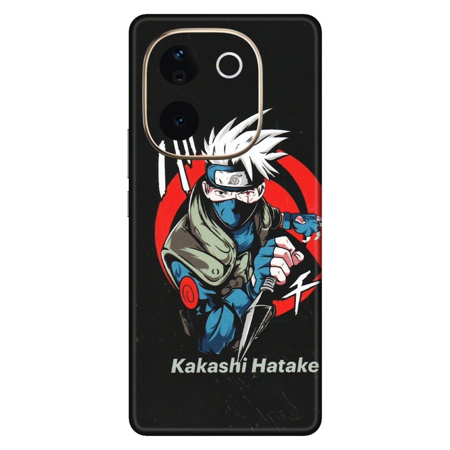 VIVO Z/V/X/T/U/S Series Phone Skins (All Models) - Naruto Kakashi Hatake Killer - Matte Finish (M-114) Vivo T3 Pro (5G)