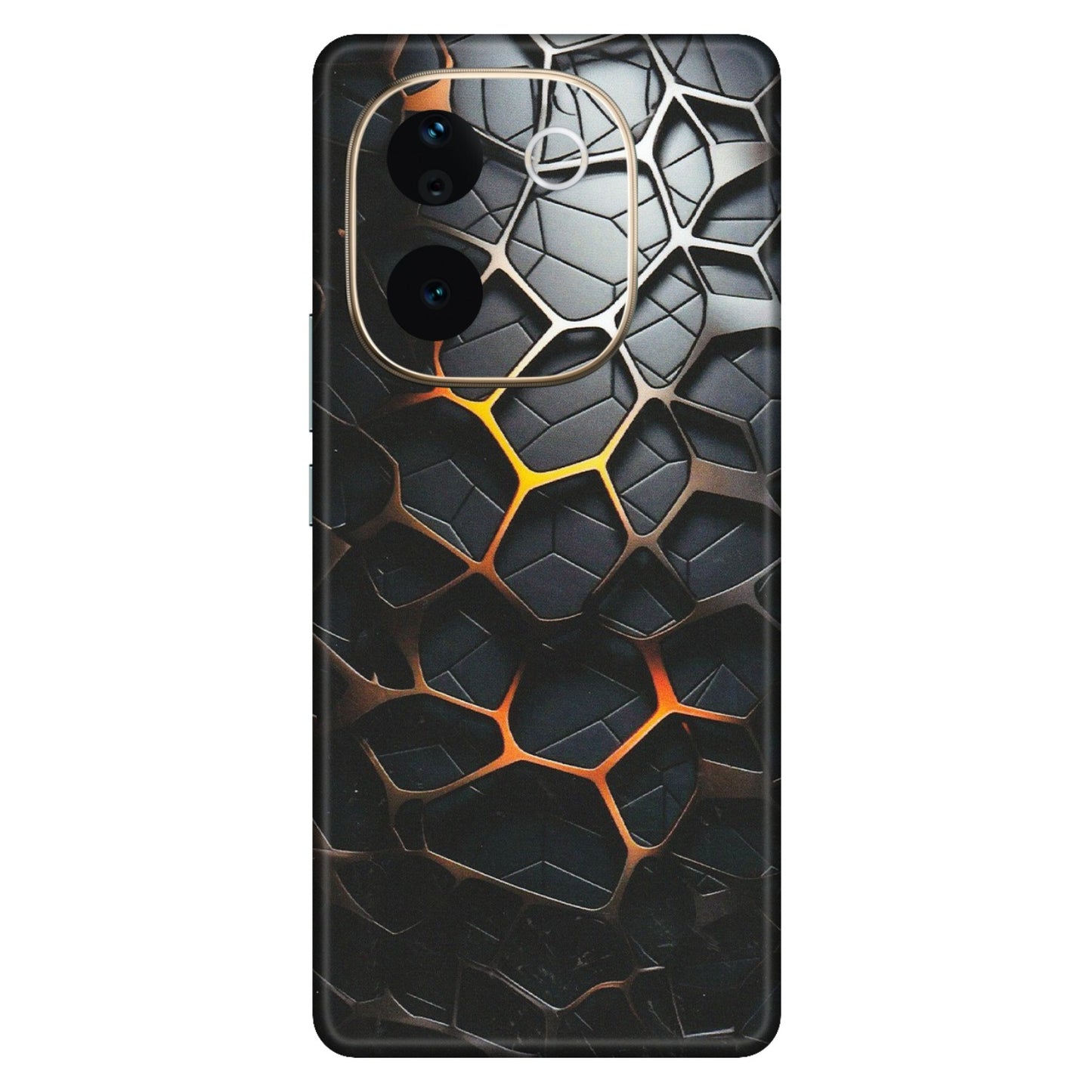 VIVO Z/V/X/T/U/S Series Phone Skins (All Models) - New Abstract Graphite Tiles - Matte Finish (M-130) Vivo T3 Pro (5G)