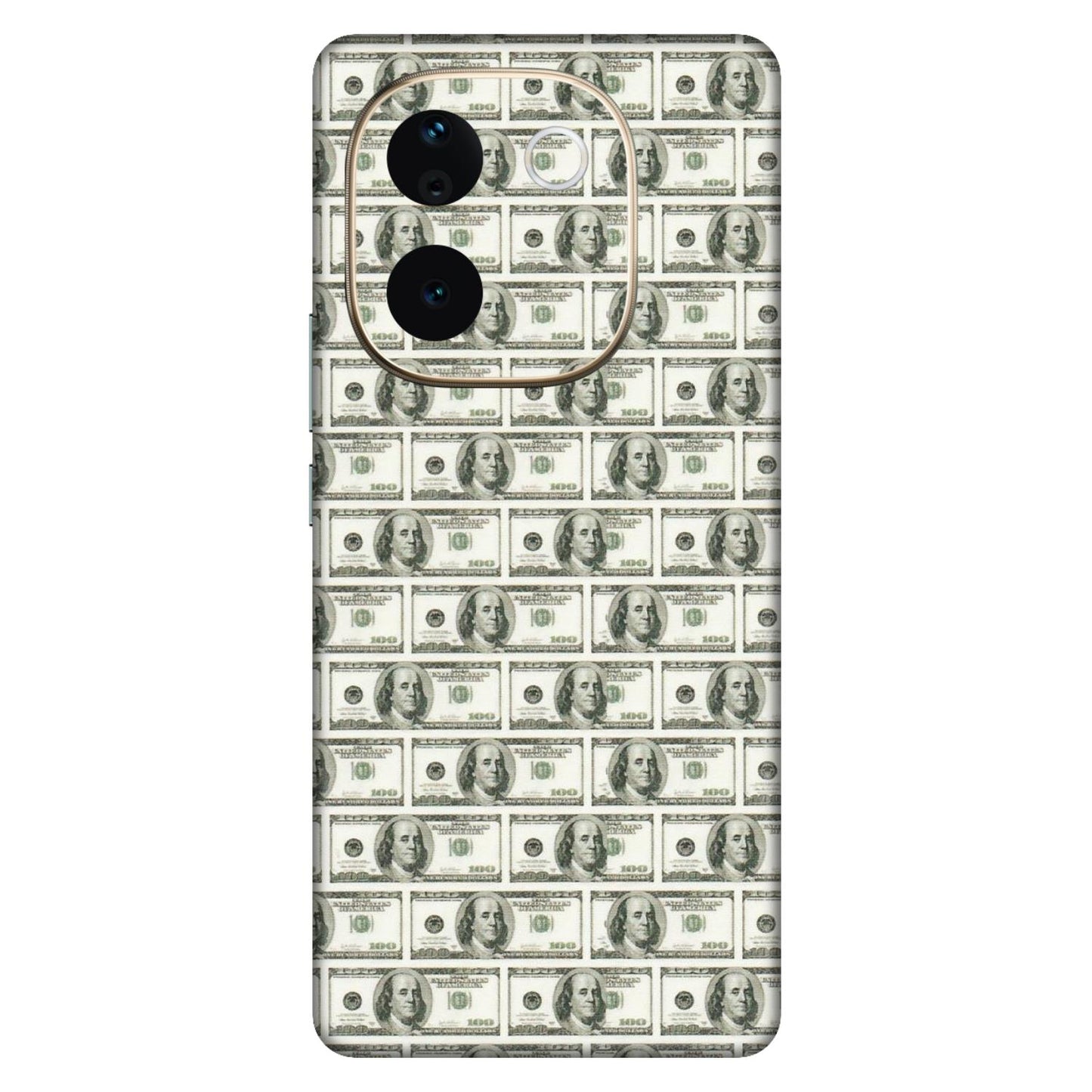 VIVO Z/V/X/T/U/S Series Phone Skins (All Models) - I Love Dollars - Matte Finish (M-40) Vivo T3 Pro (5G)