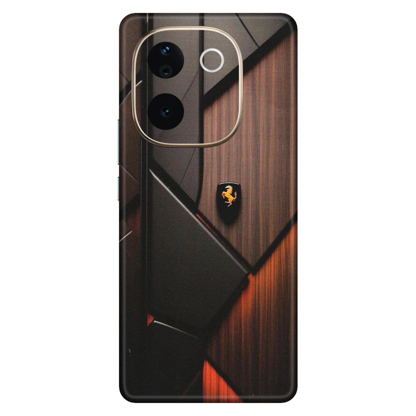 VIVO Z/V/X/T/U/S Series Phone Skins (All Models) - Lambo Beauty Wood Pattern Sober - Matte Finish (M-51) Vivo T3 Pro (5G)