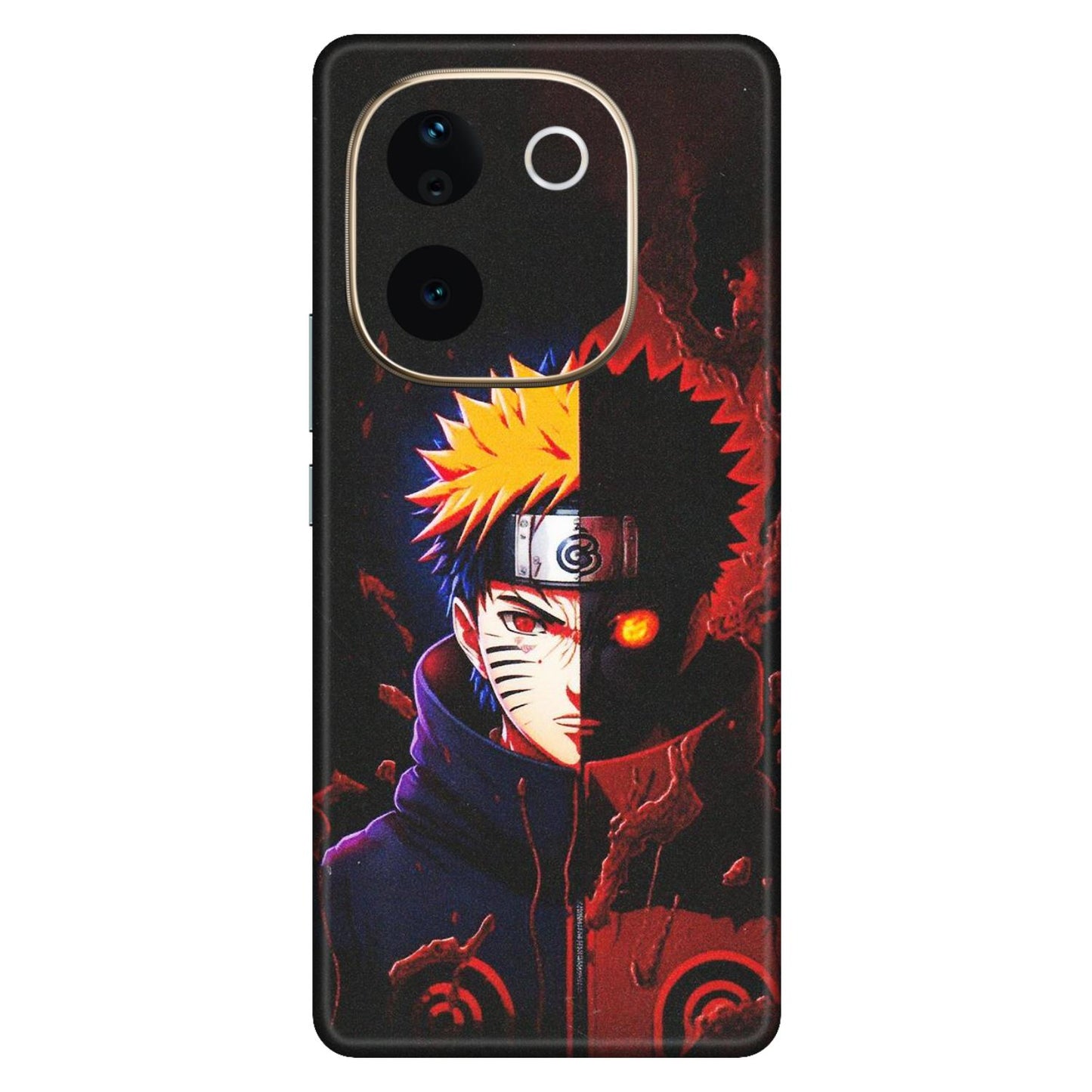 VIVO Z/V/X/T/U/S Series Phone Skins (All Models) - Naruto X Evil - Matte Finish (M-70) Vivo T3 Pro (5G)