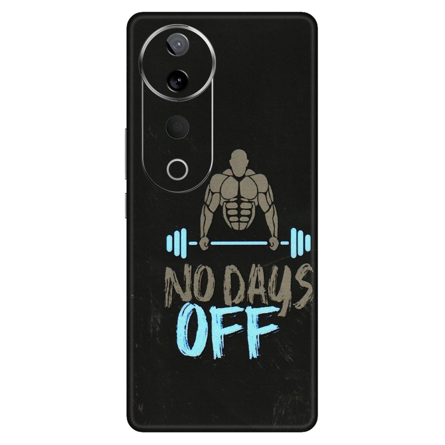 VIVO Z/V/X/T/U/S Series Phone Skins (All Models) - Gym Lover - 3D Embossed Finish (L-127) Vivo T3 Ultra (5G)